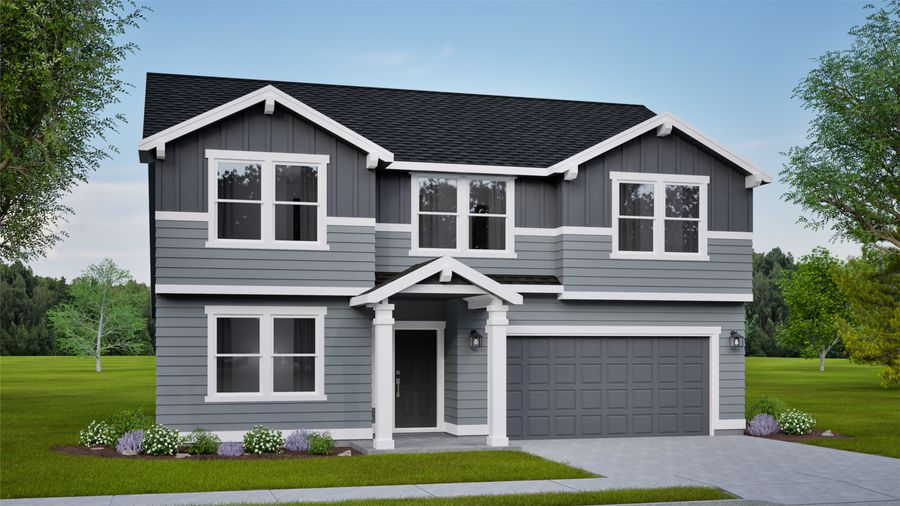 The Umpqua floor plan