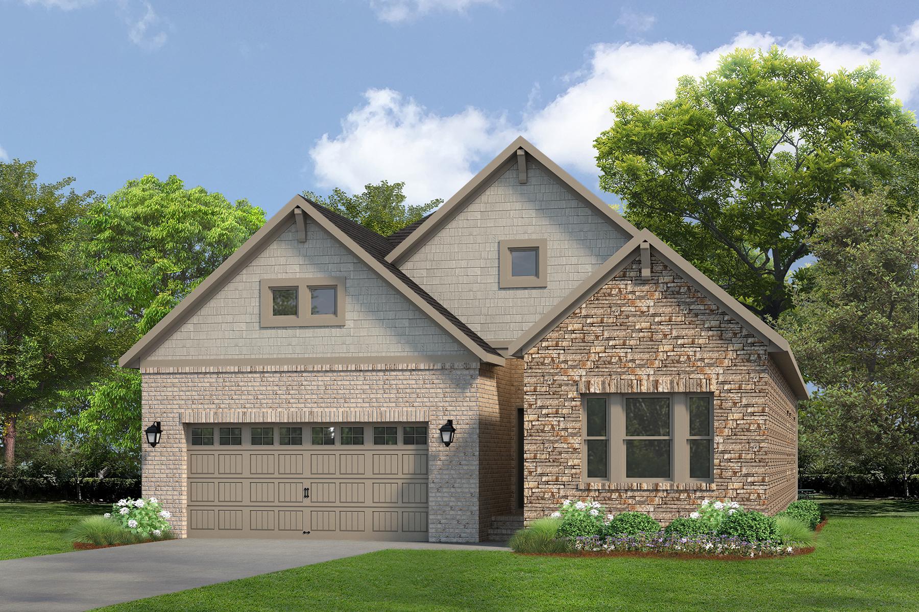 The Dunbar - Craftsman 2 Elevation