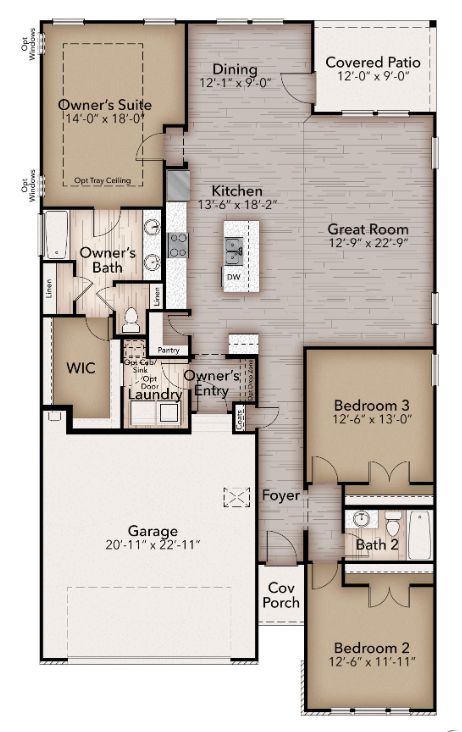 Dunbar - Floorplan