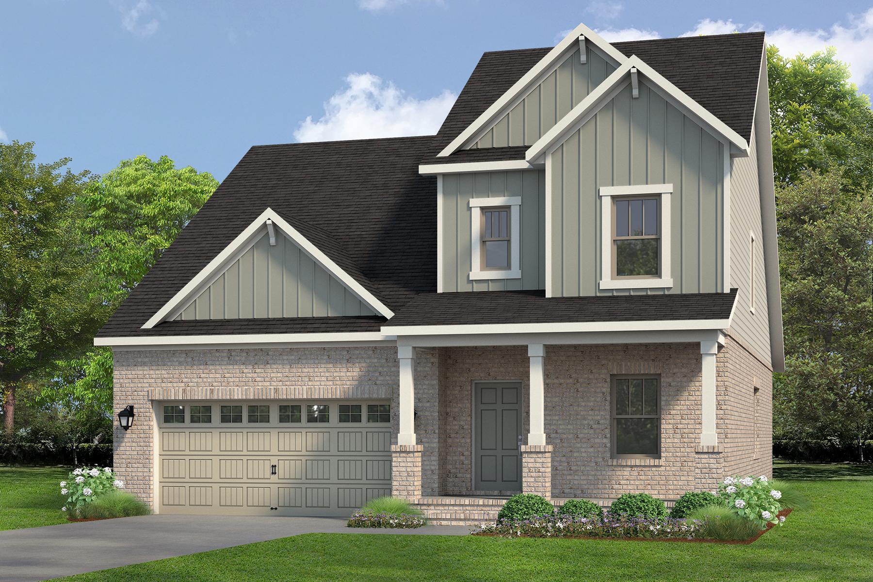 Shelby - Craftsman 1 Elevation