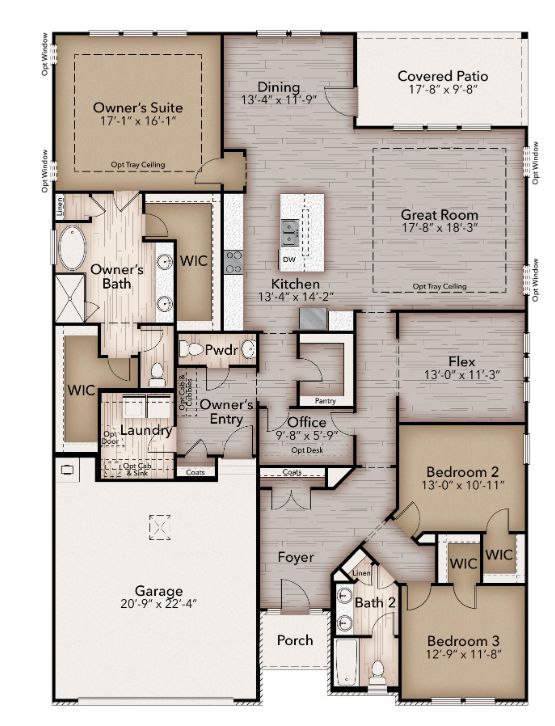 Marshall - Floor plan