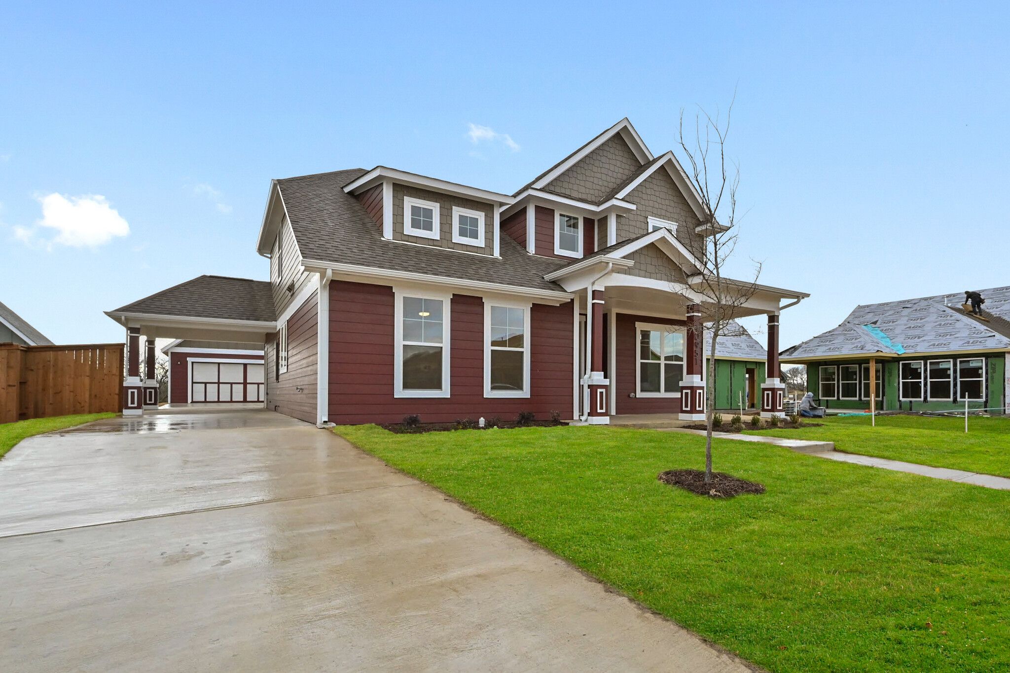 Actual Finished House