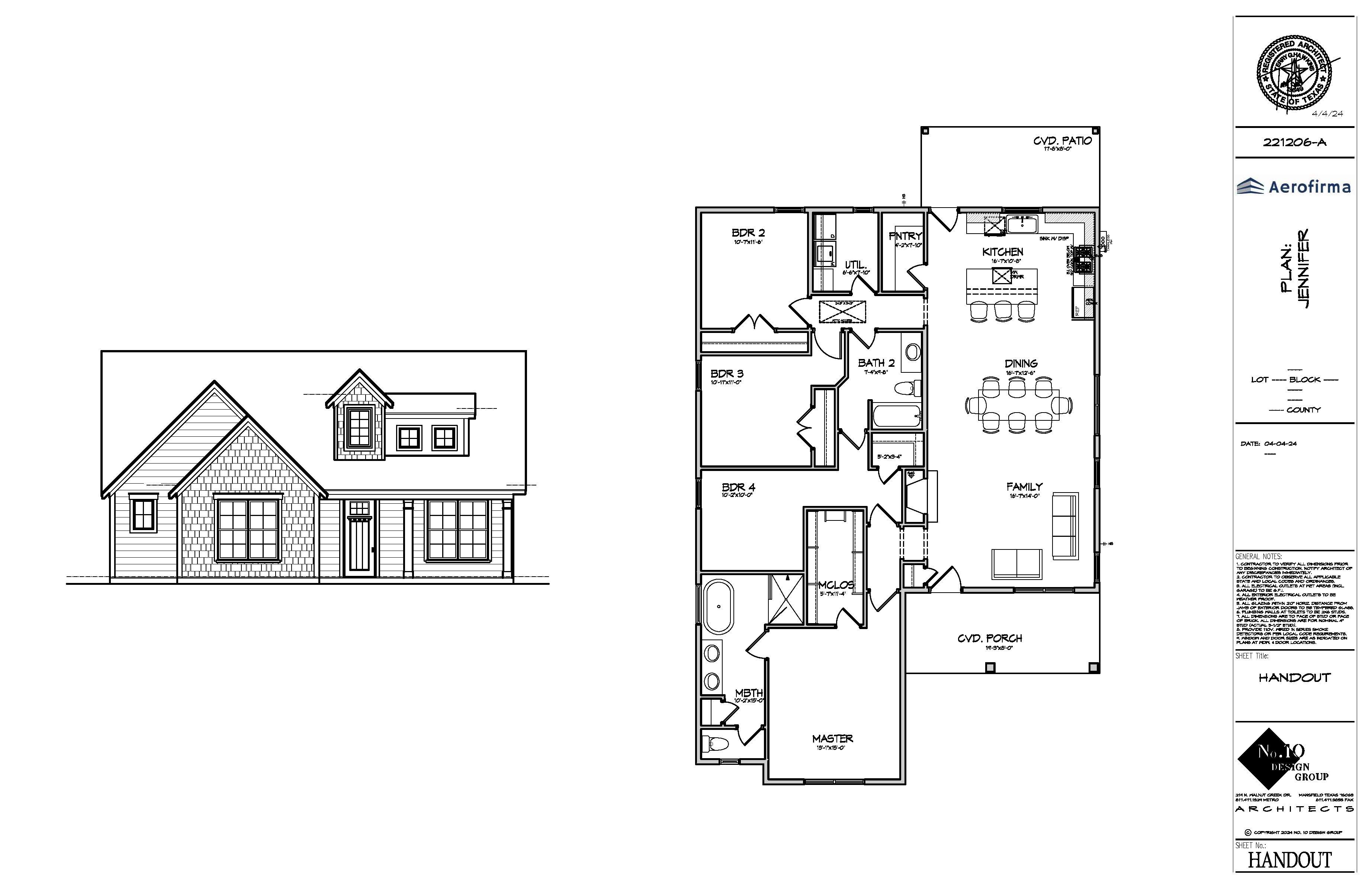 Jennifer Floor Plan