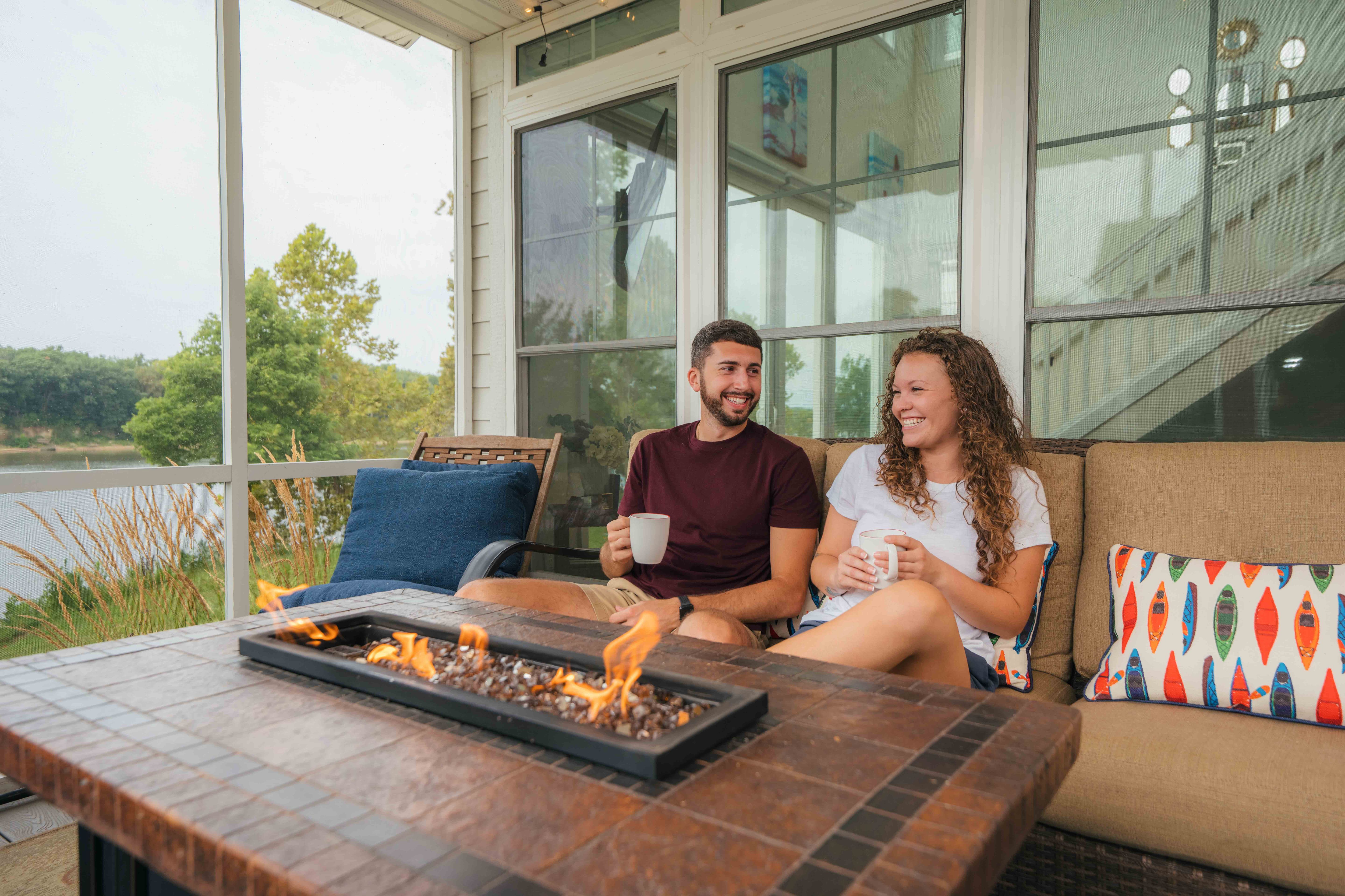 In additional to full-time homes, Heritage Harbor welcomes guests for a weekend or longer through its onsite Harbor Inn Vacation Rentals.