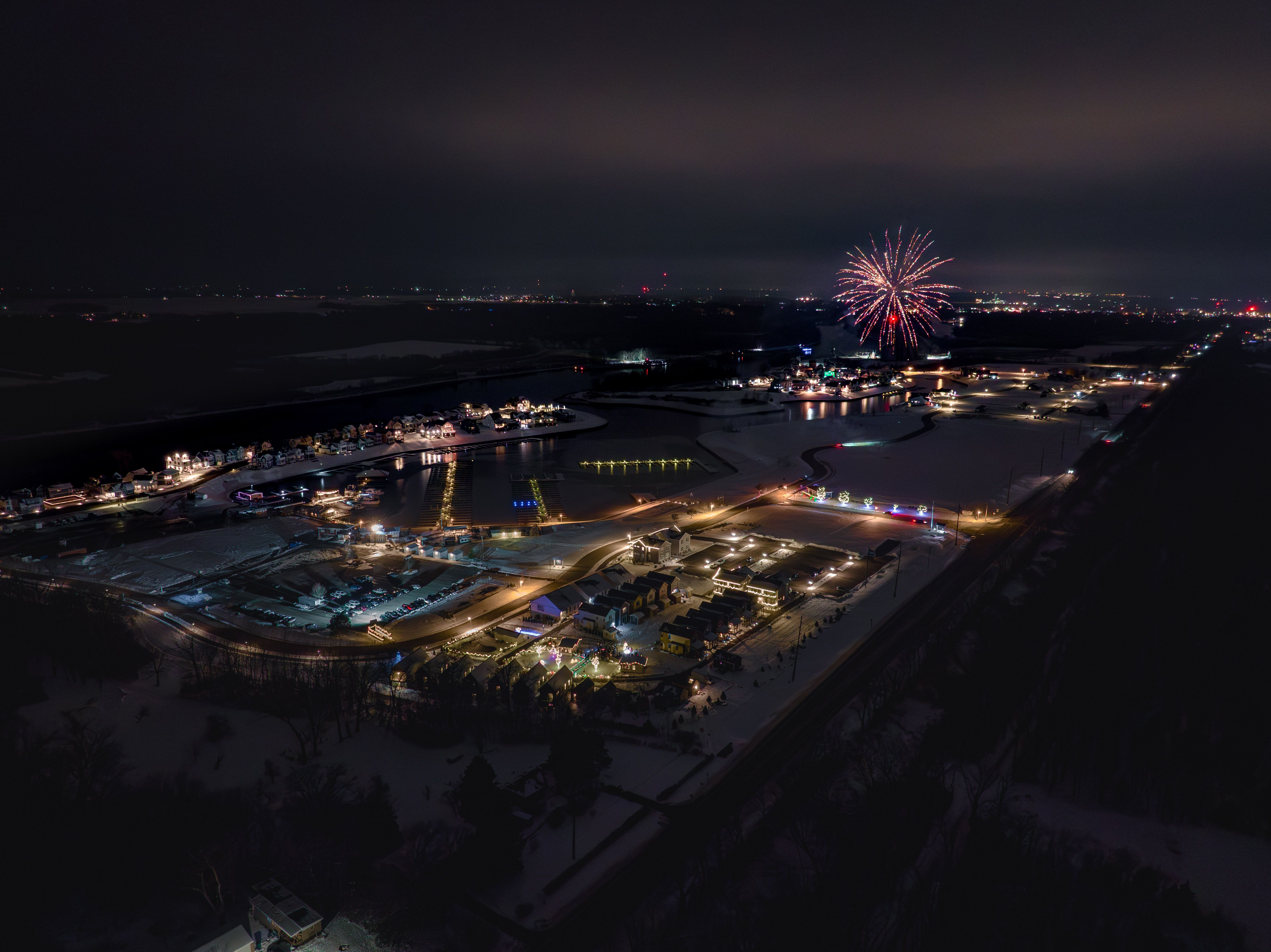 Heritage Harbor hosts regular events within the community such as its annual A Very Merry Harbor Christmas.