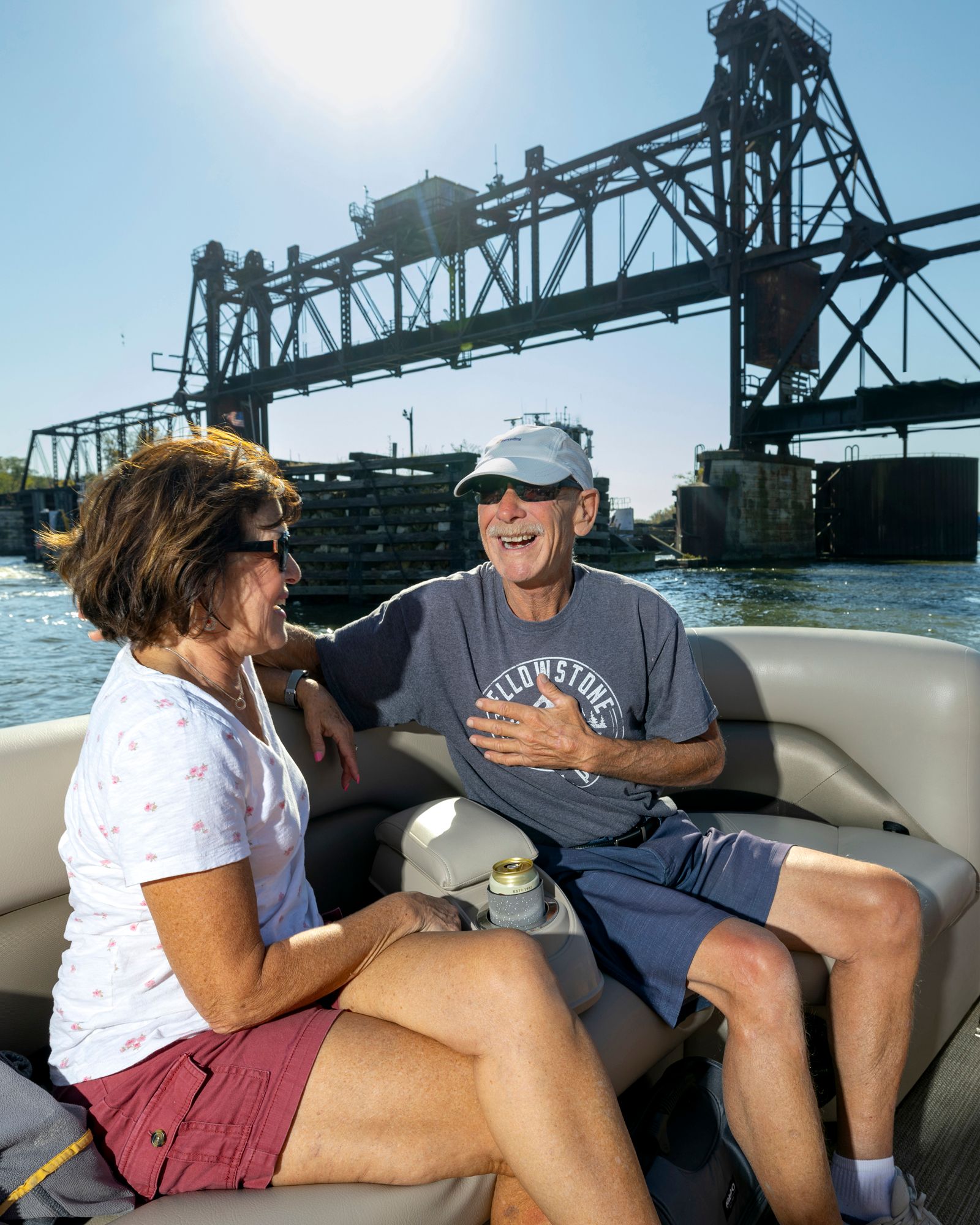 It is easy to boat to downtown Ottawa from the Harbor.