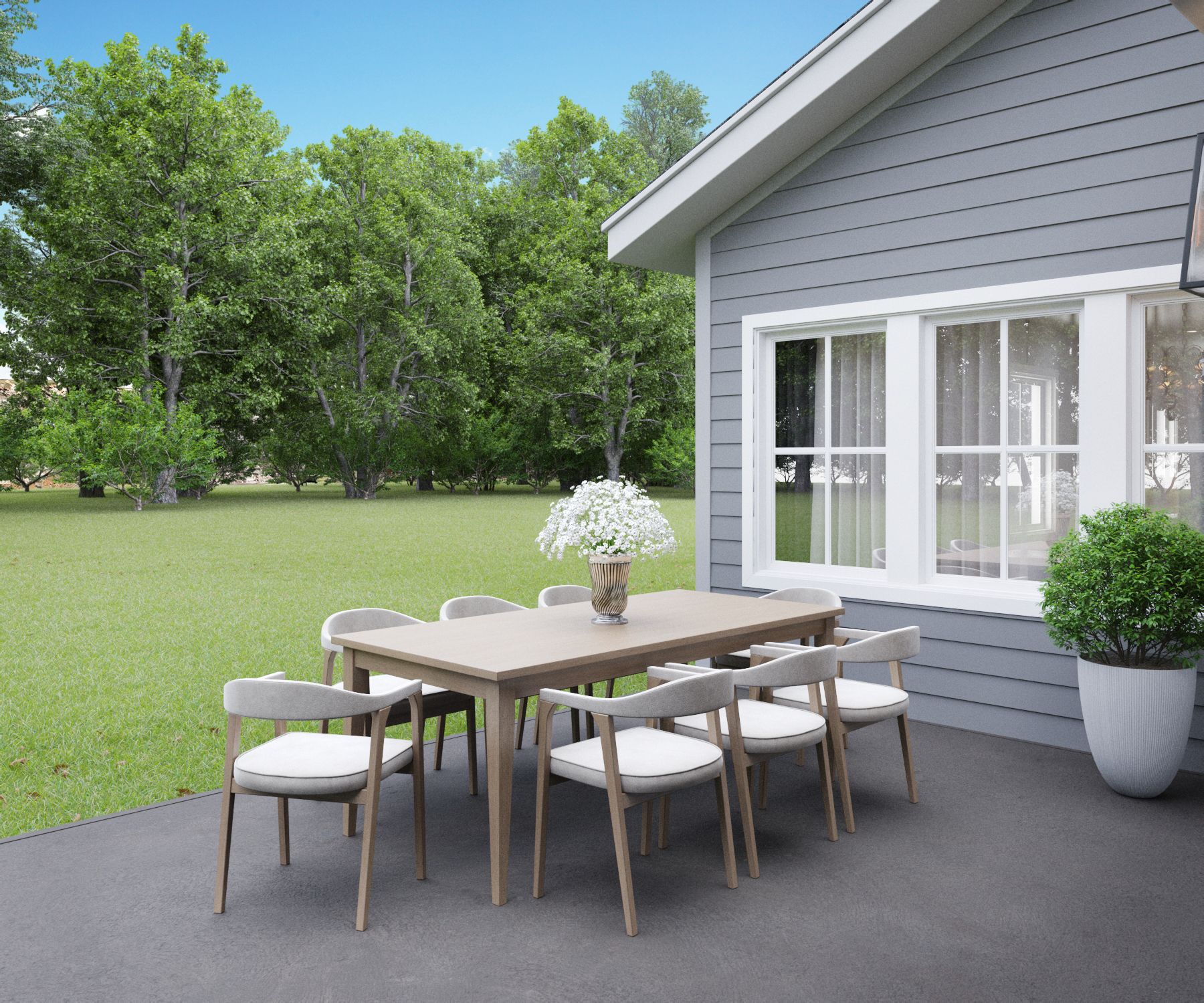 Outdoor Courtyard