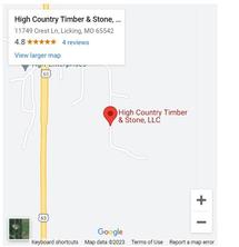 High Country Timber & Stone LLC - Licking, MO
