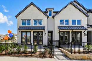 Plan Ansley - Walsh: Townhomes - The Patios: Aledo, Texas - Highland Homes