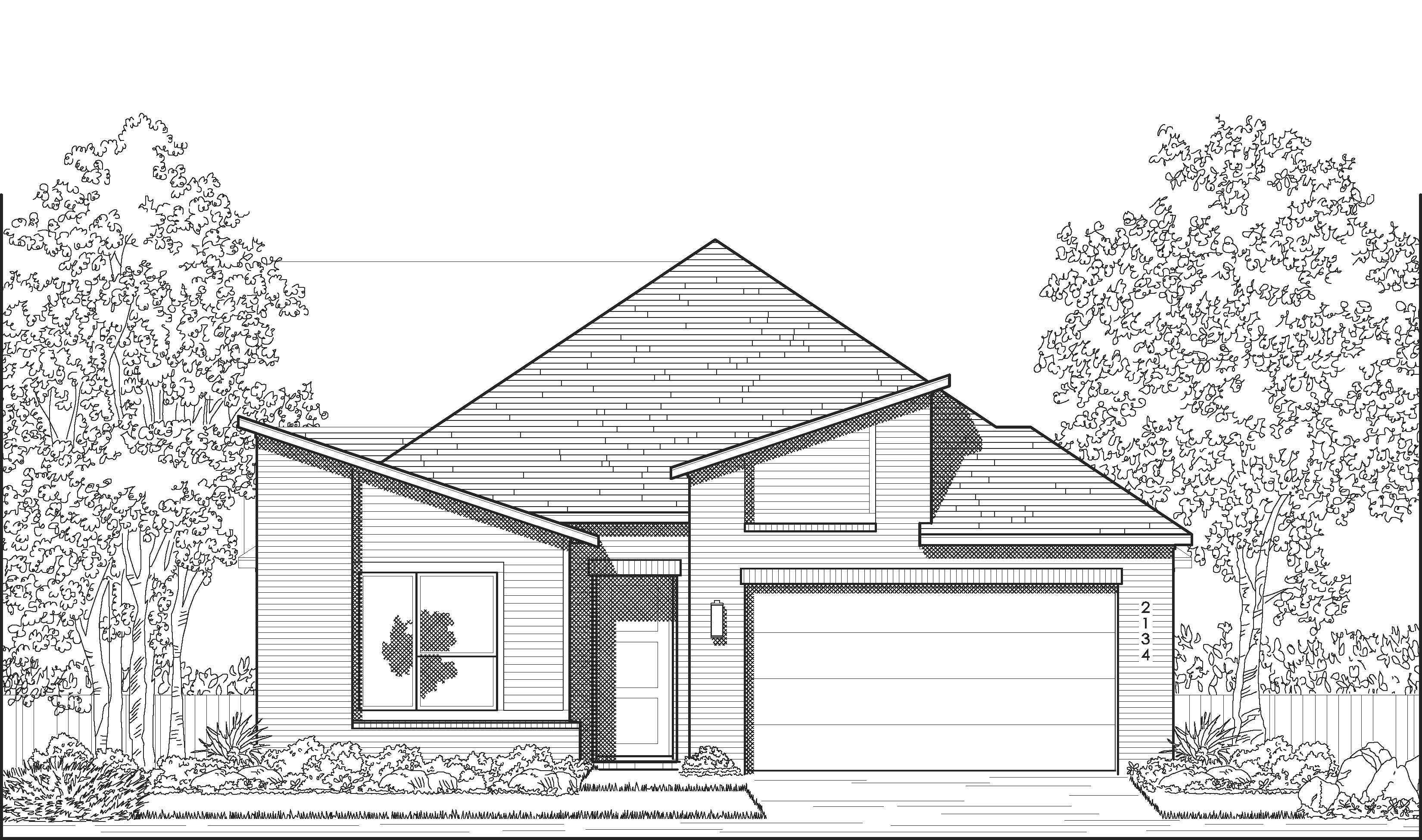 Plan Castillo - Sonoma Verde: 60ft. lots: Rockwall, Texas - Highland Homes