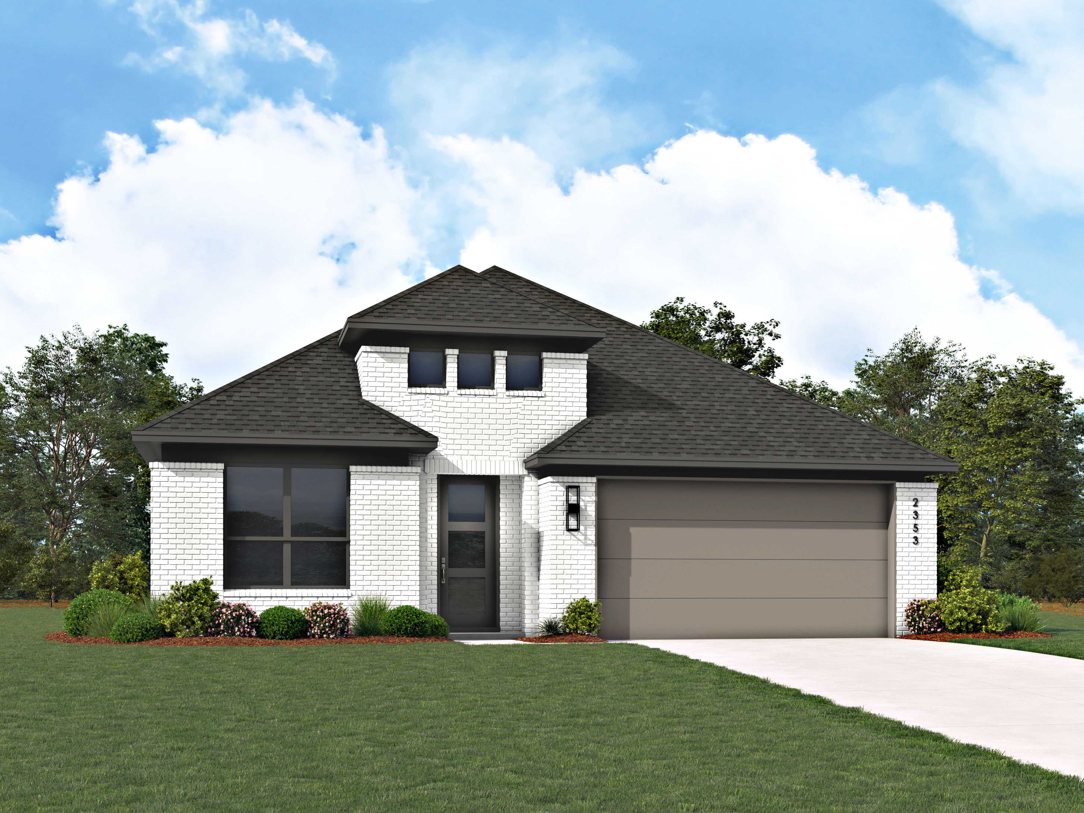 Plan Moretti - Parkside Peninsula: Georgetown, Texas - Highland Homes