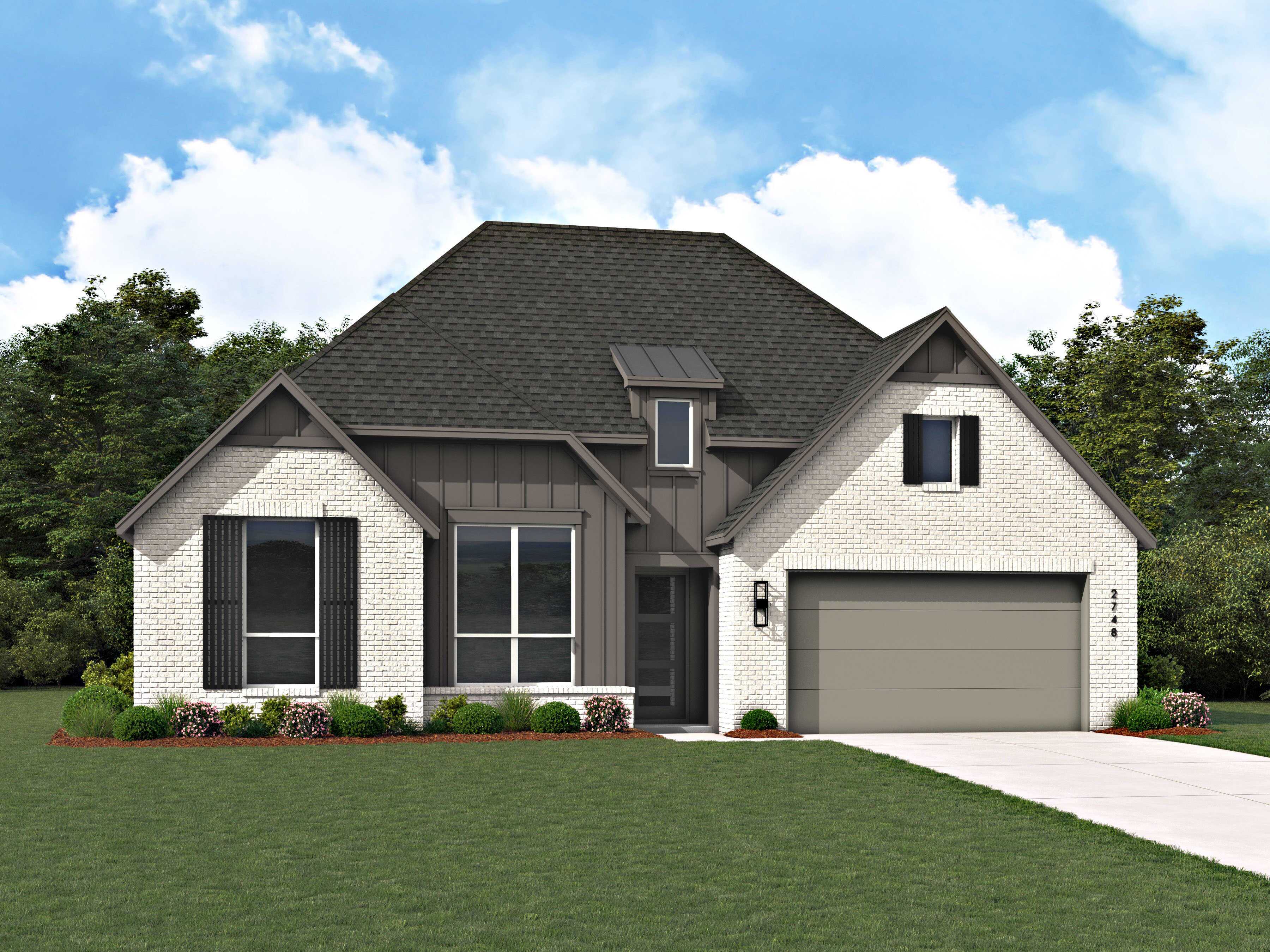 Plan Canterbury - Goodland: 60ft. lots: Venus, Texas - Highland Homes