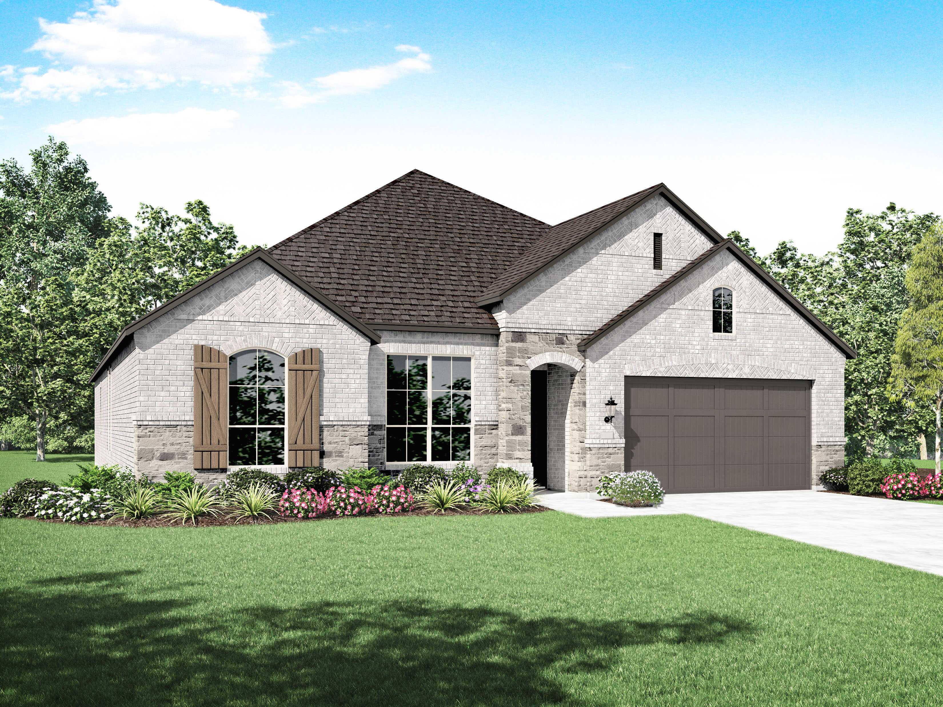 Plan Canterbury - Dove Hollow: Waxahachie, Texas - Highland Homes