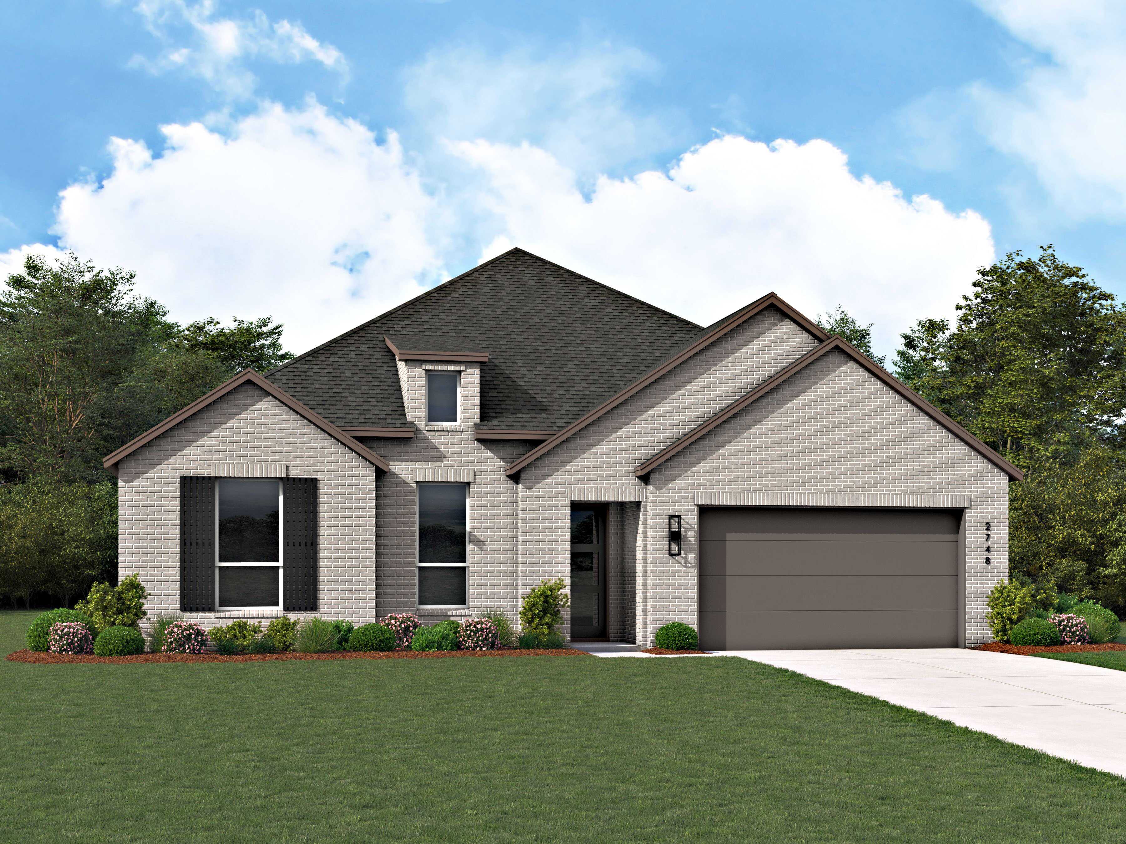 Plan Canterbury - Mosaic: Artisan Series - 60ft Lots: Prosper, Texas - Highland Homes