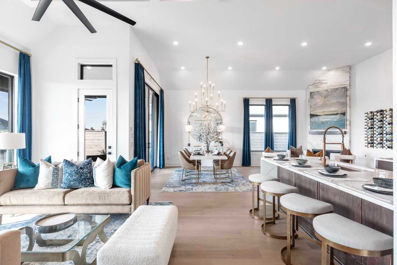 Kitchen/Family Room/Dining Room
