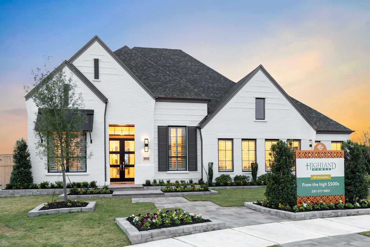 Cross Creek West por Highland Homes en Houston Texas