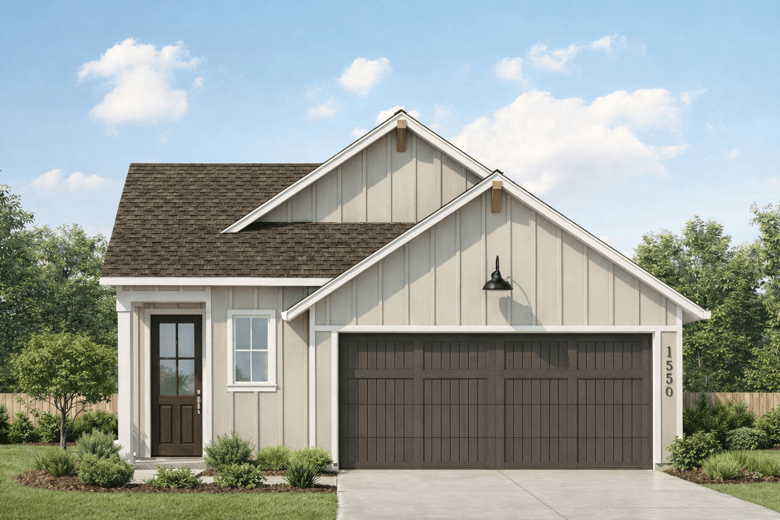 Plan Melrose - Kresston: 40ft. lots: Montgomery, Texas - Highland Homes