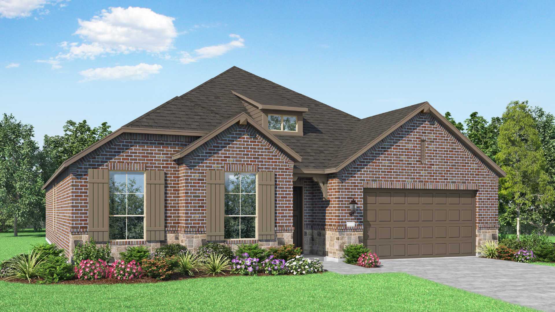 Plan Chesterfield - Palmera Ridge: 60ft. lots: Leander, Texas - Highland Homes