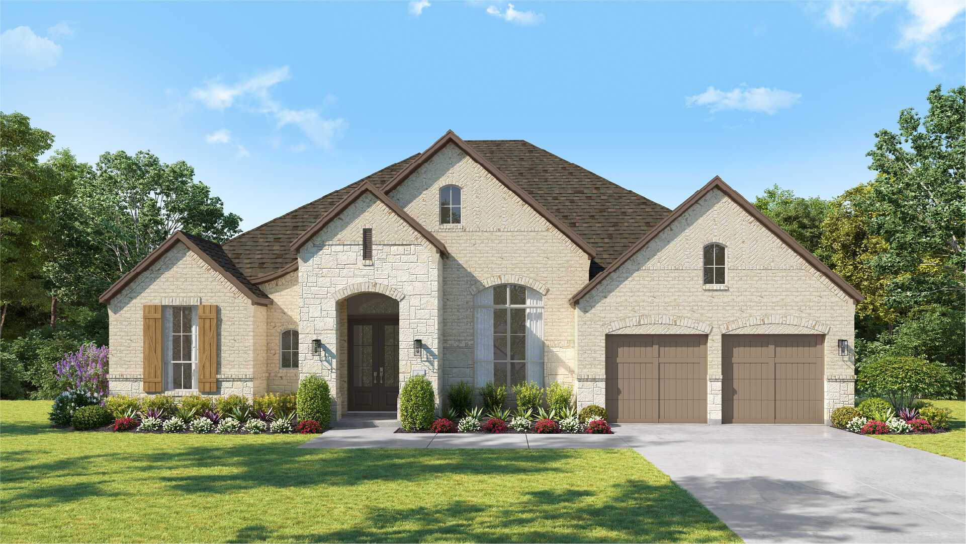 Plan 272 - Lariat: 80ft. lots: Liberty Hill, Texas - Highland Homes