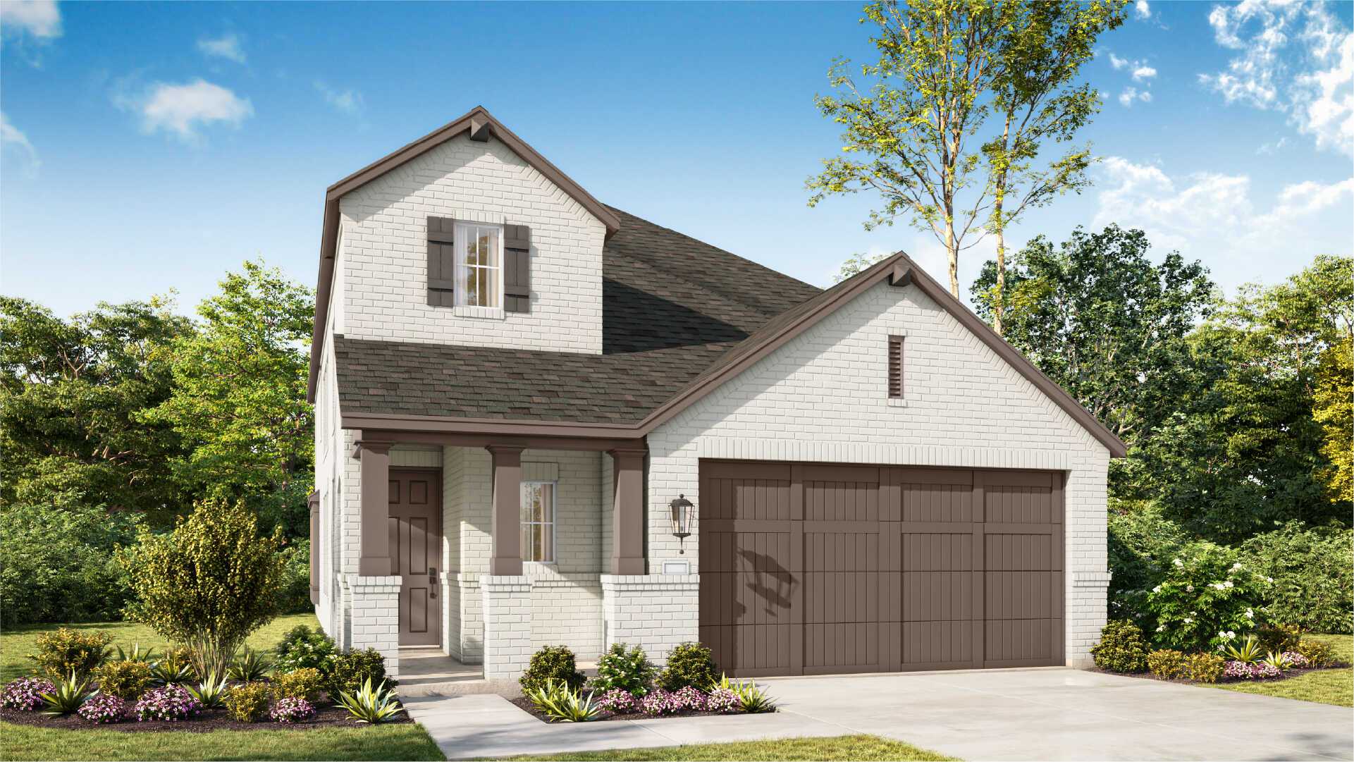 Plan Everleigh - Santa Rita Ranch: 40-45ft. lots: Liberty Hill, Texas - Highland Homes