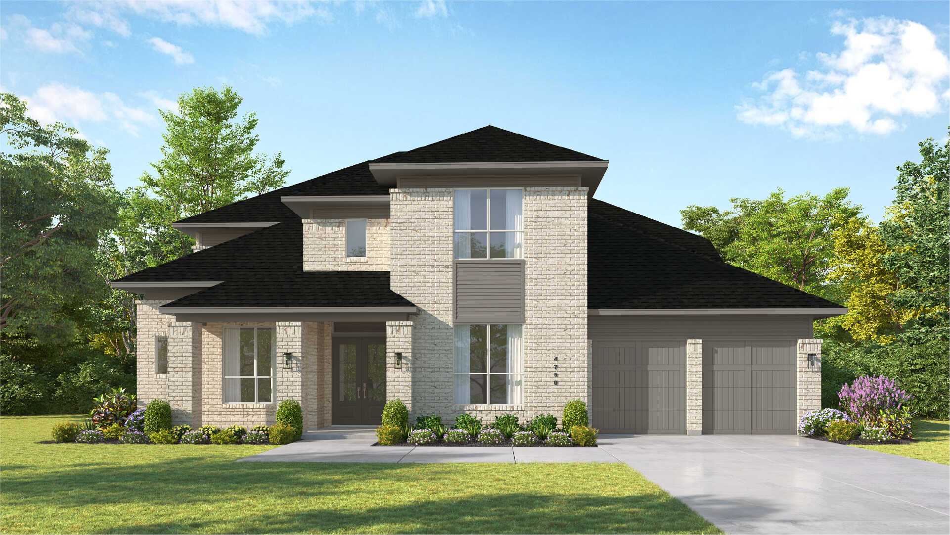Plan 817 - The Woodlands Hills: Willis, Texas - Highland Homes