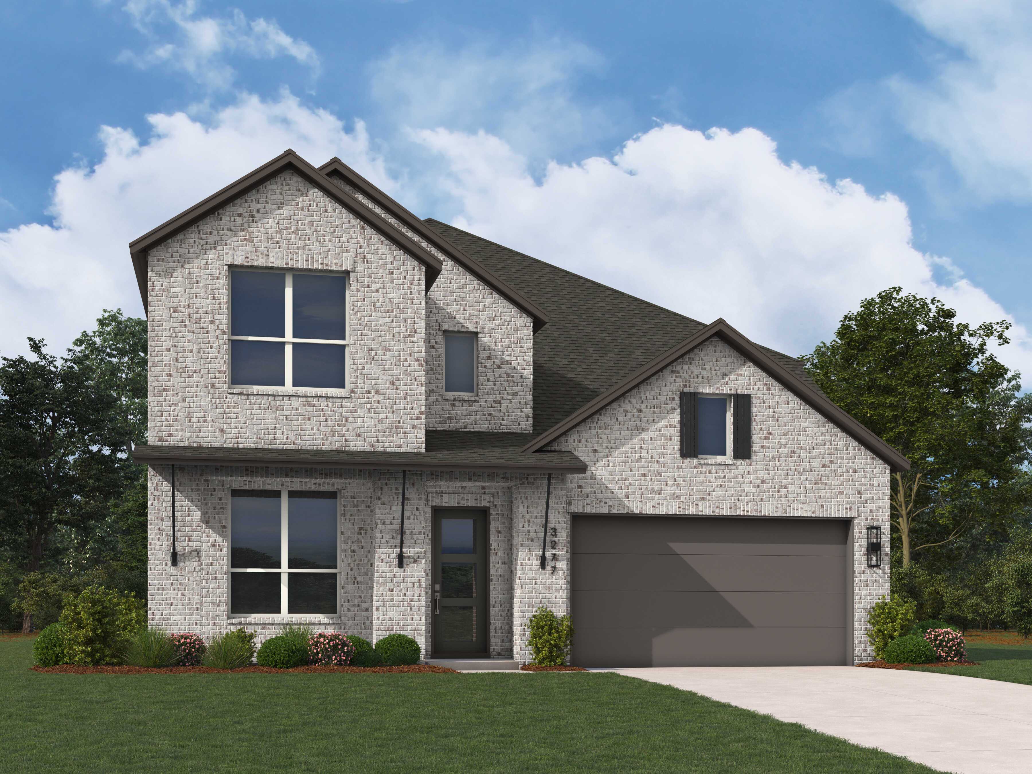 Plan Layton - Jordan Ranch: 55ft. lots: Fulshear, Texas - Highland Homes