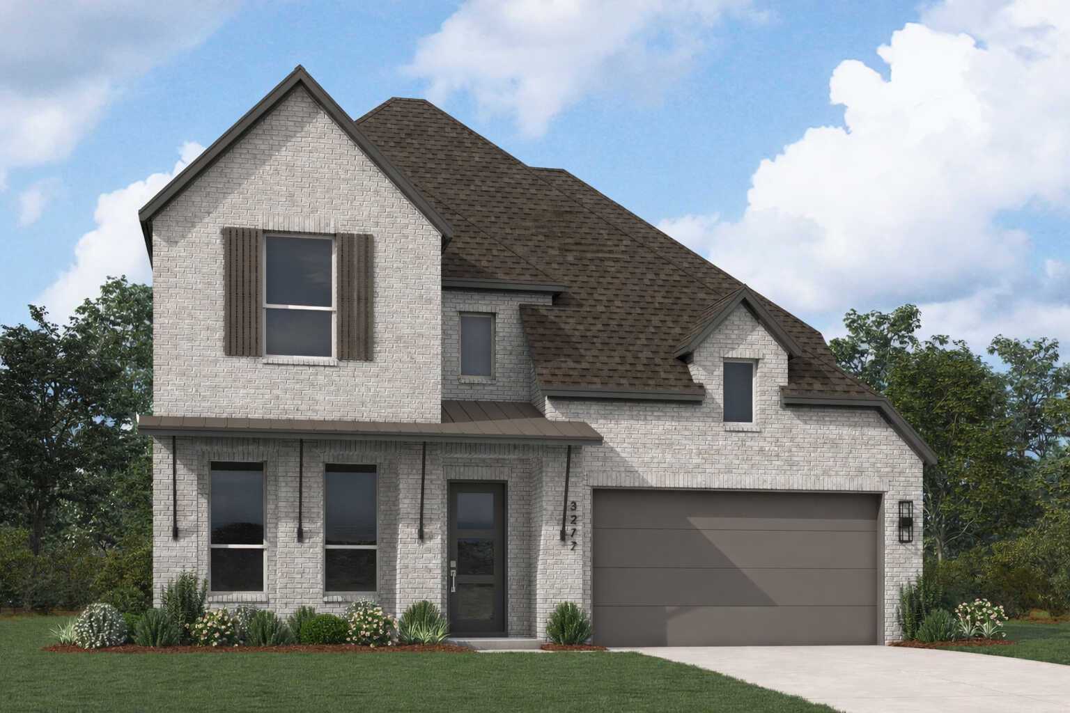 Plan Layton - Wildflower Ranch: 50ft. lots: Justin, Texas - Highland Homes