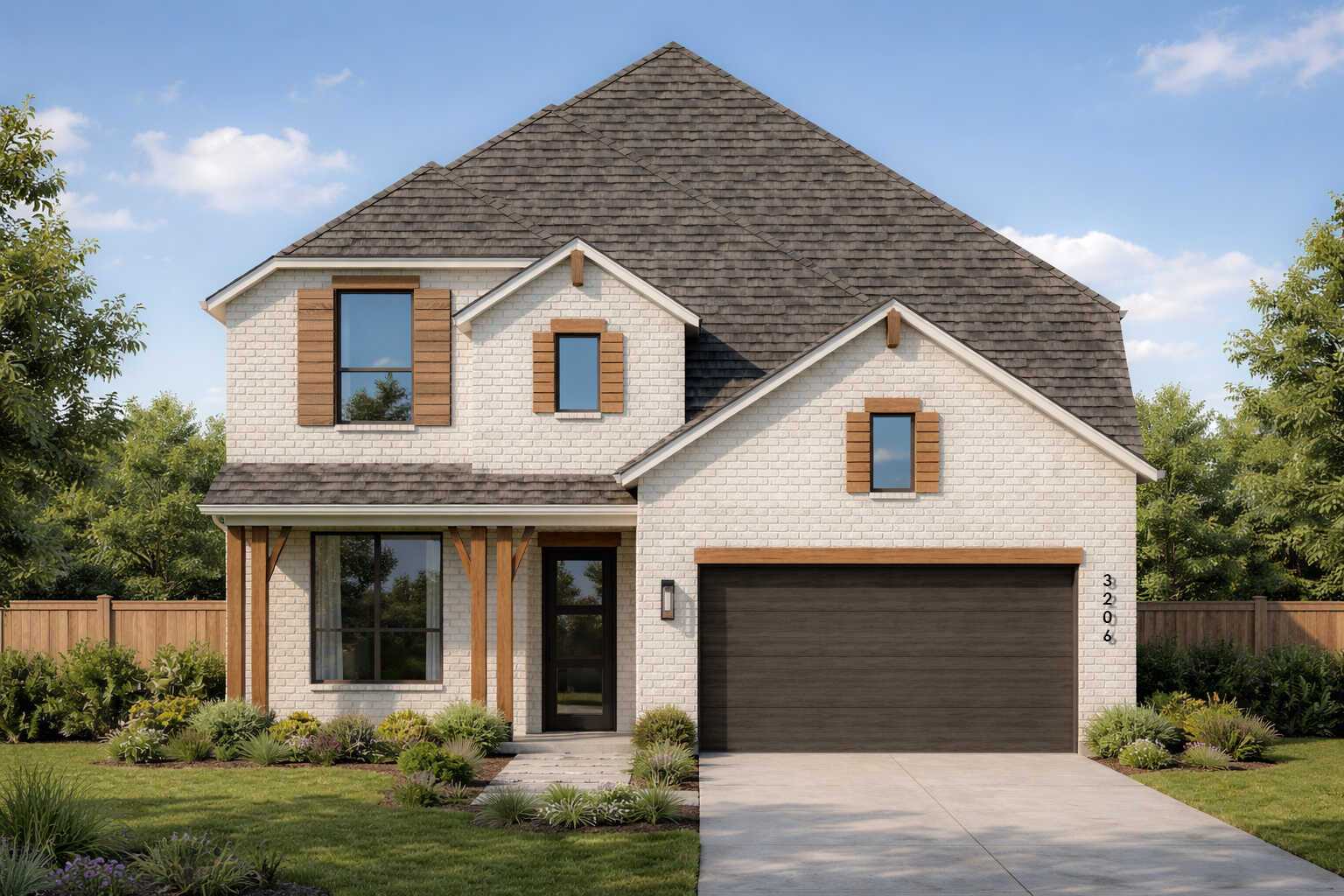 Plan Kent - Riceland: 50ft. lots: Mont Belvieu, Texas - Highland Homes