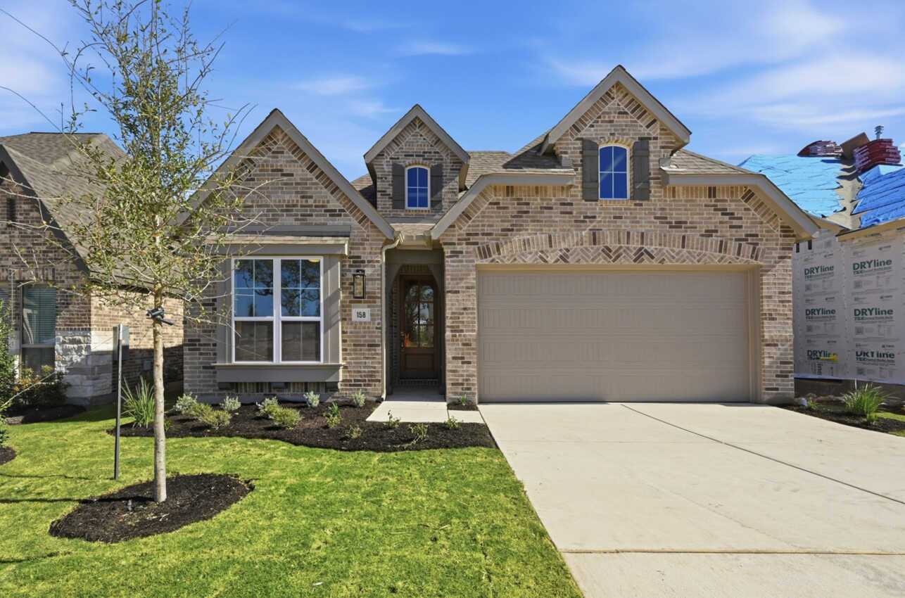 Plan Escalade - 6 Creeks at Waterridge: 45ft. lots: Kyle, Texas - Highland Homes