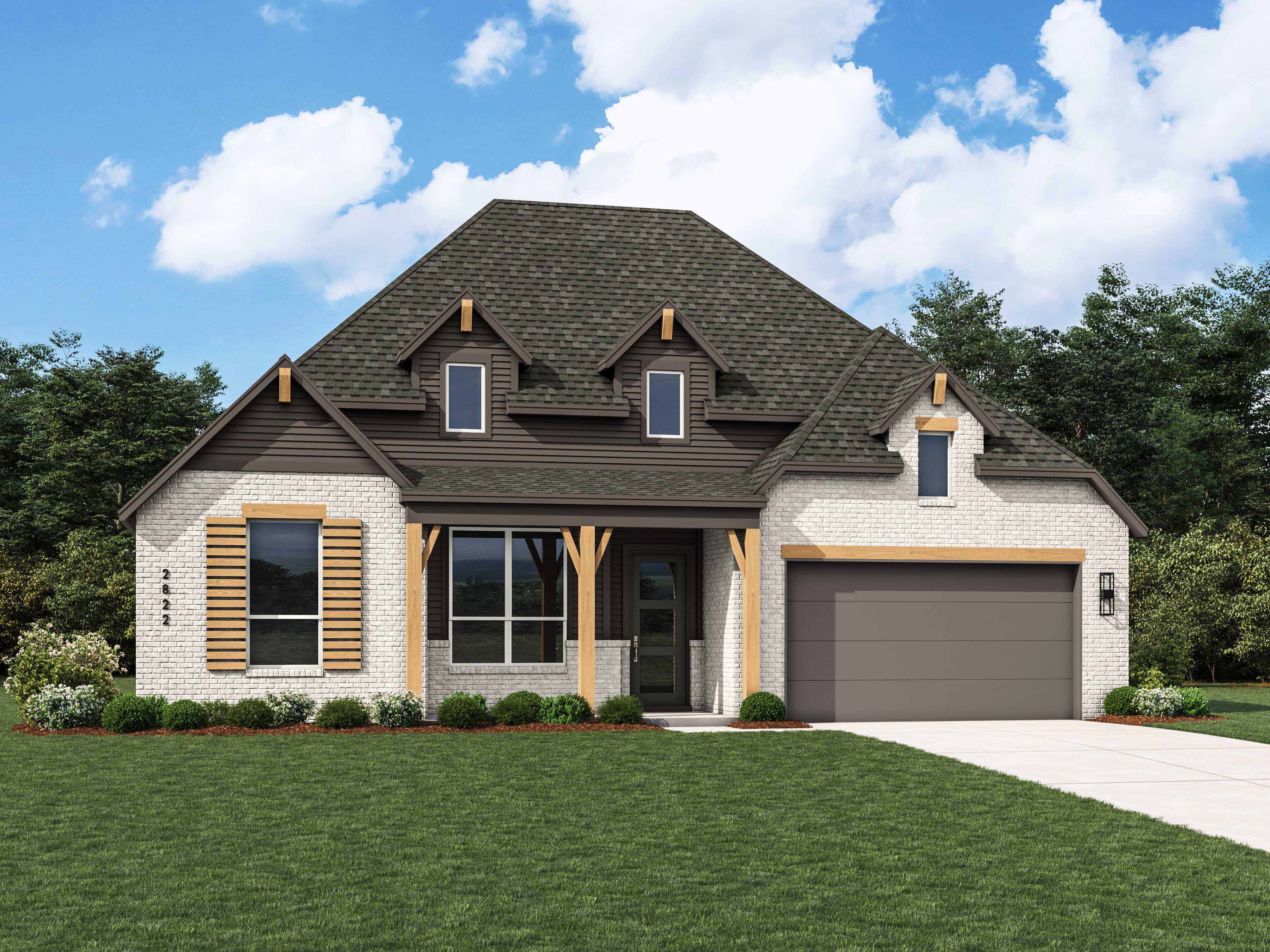 Plan Birchwood - Ridge Crossing: Waxahachie, Texas - Highland Homes