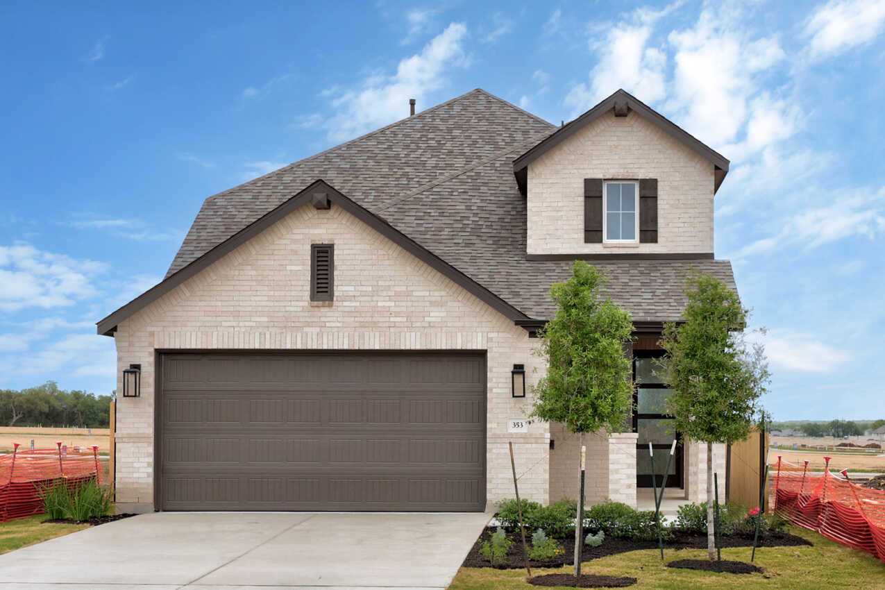 Plan Everleigh - Santa Rita Ranch: 40-45ft. lots: Liberty Hill, Texas - Highland Homes