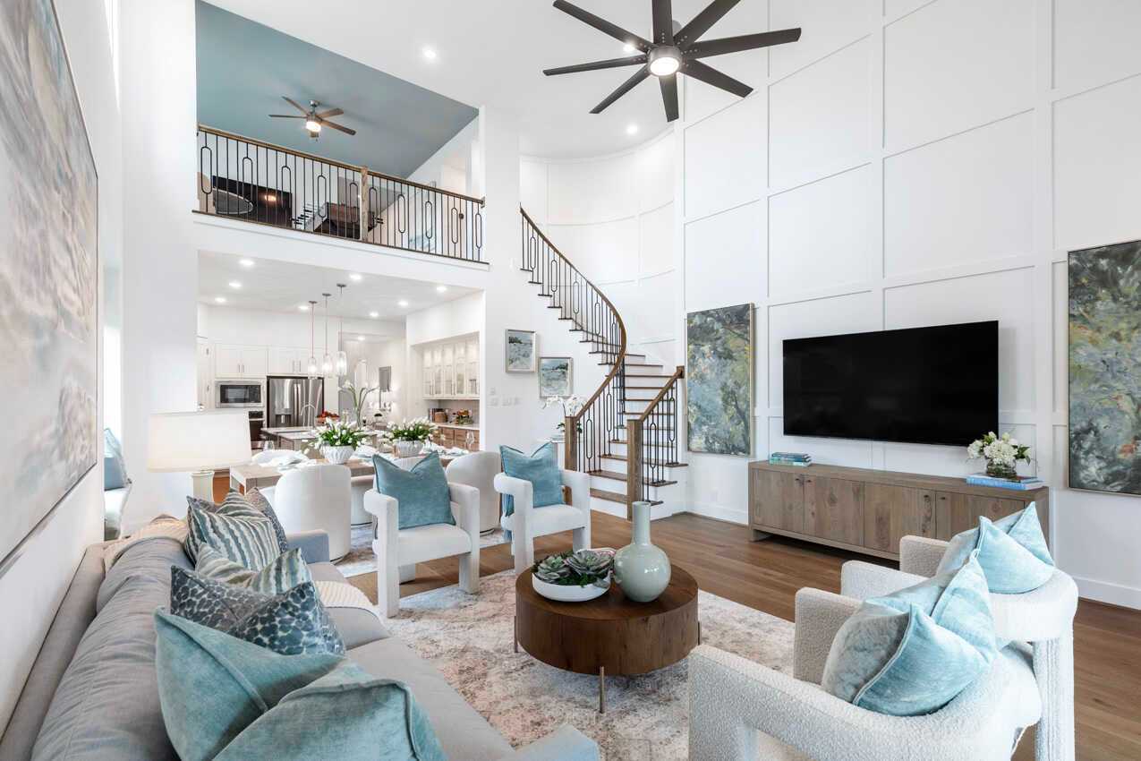 casa en Midline por Highland Homes