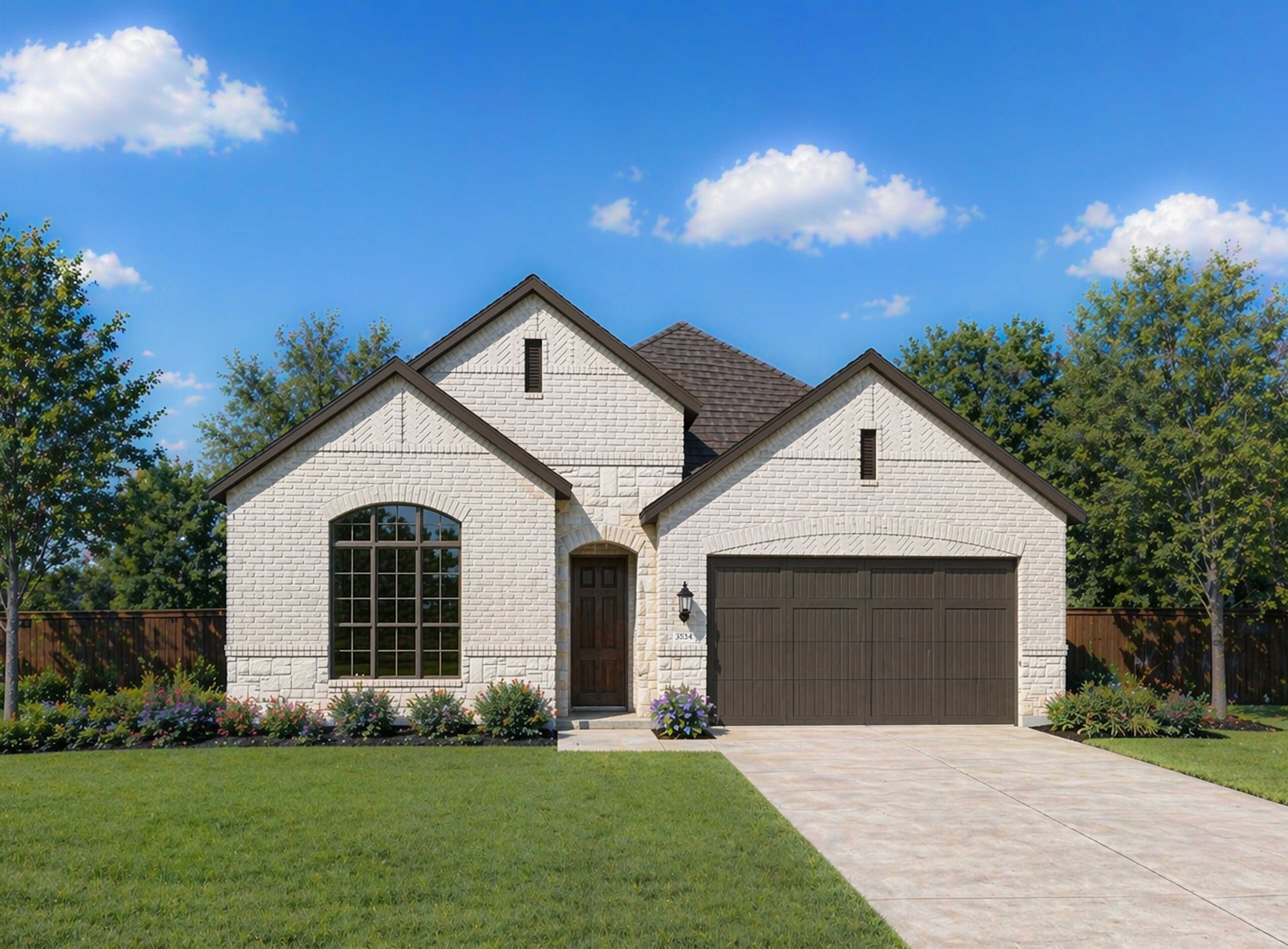 Plan Denton - Wildridge: Oak Point, Texas - Highland Homes