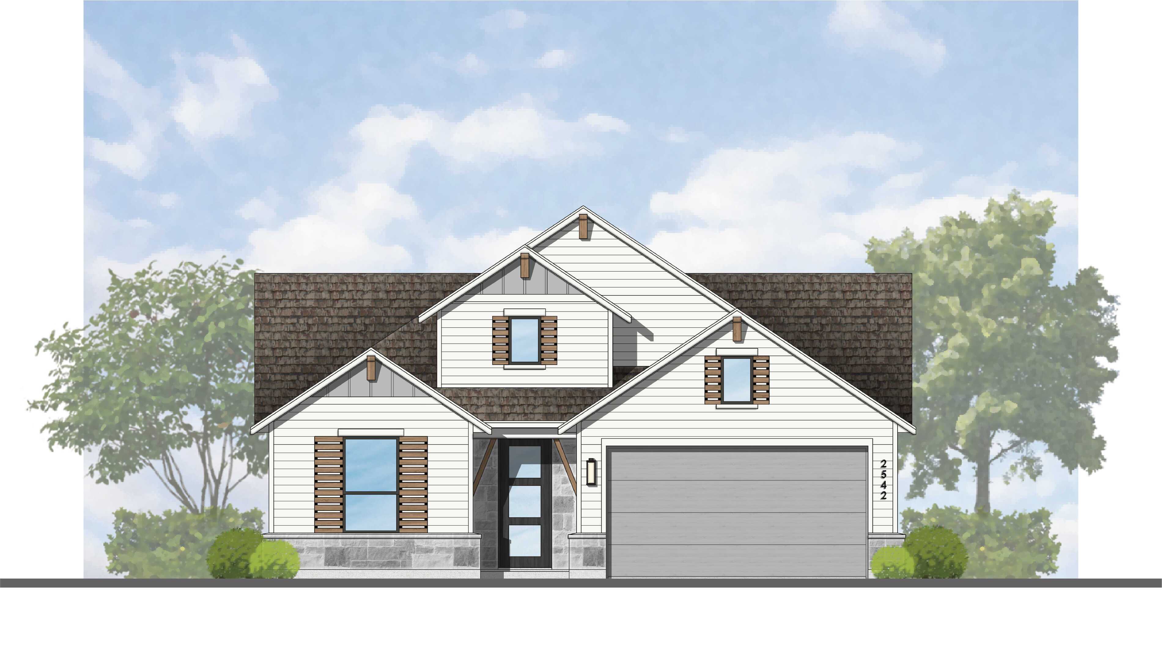 Plan VanGogh-SS - Easton Park: Austin, Texas - Highland Homes