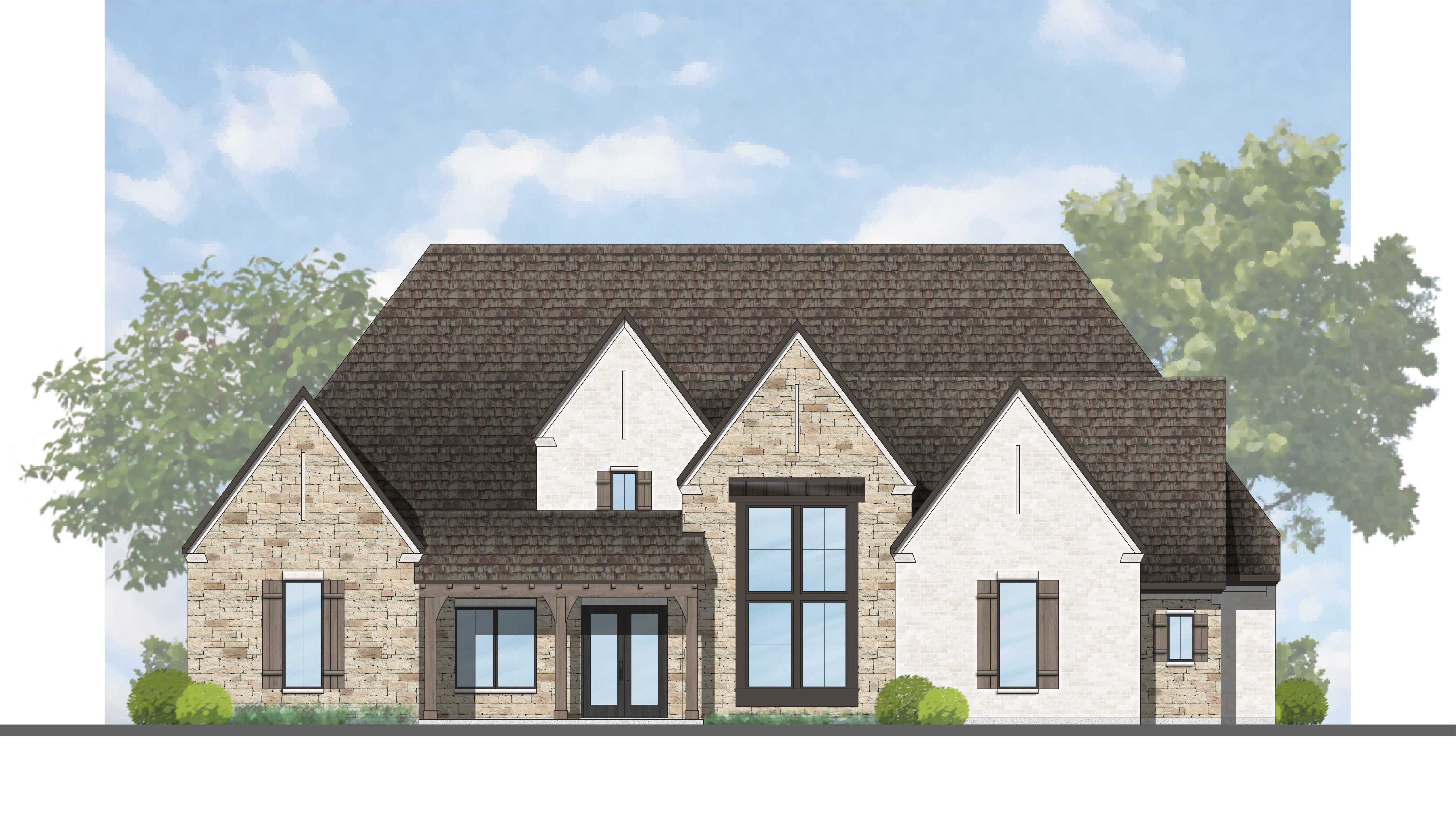 Plan Laurel - Estates at Bristol Valley: Heath, Texas - Highland Homes