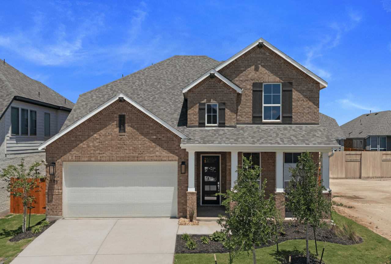 Plan Middleton - Lariat: 50ft. lots: Liberty Hill, Texas - Highland Homes