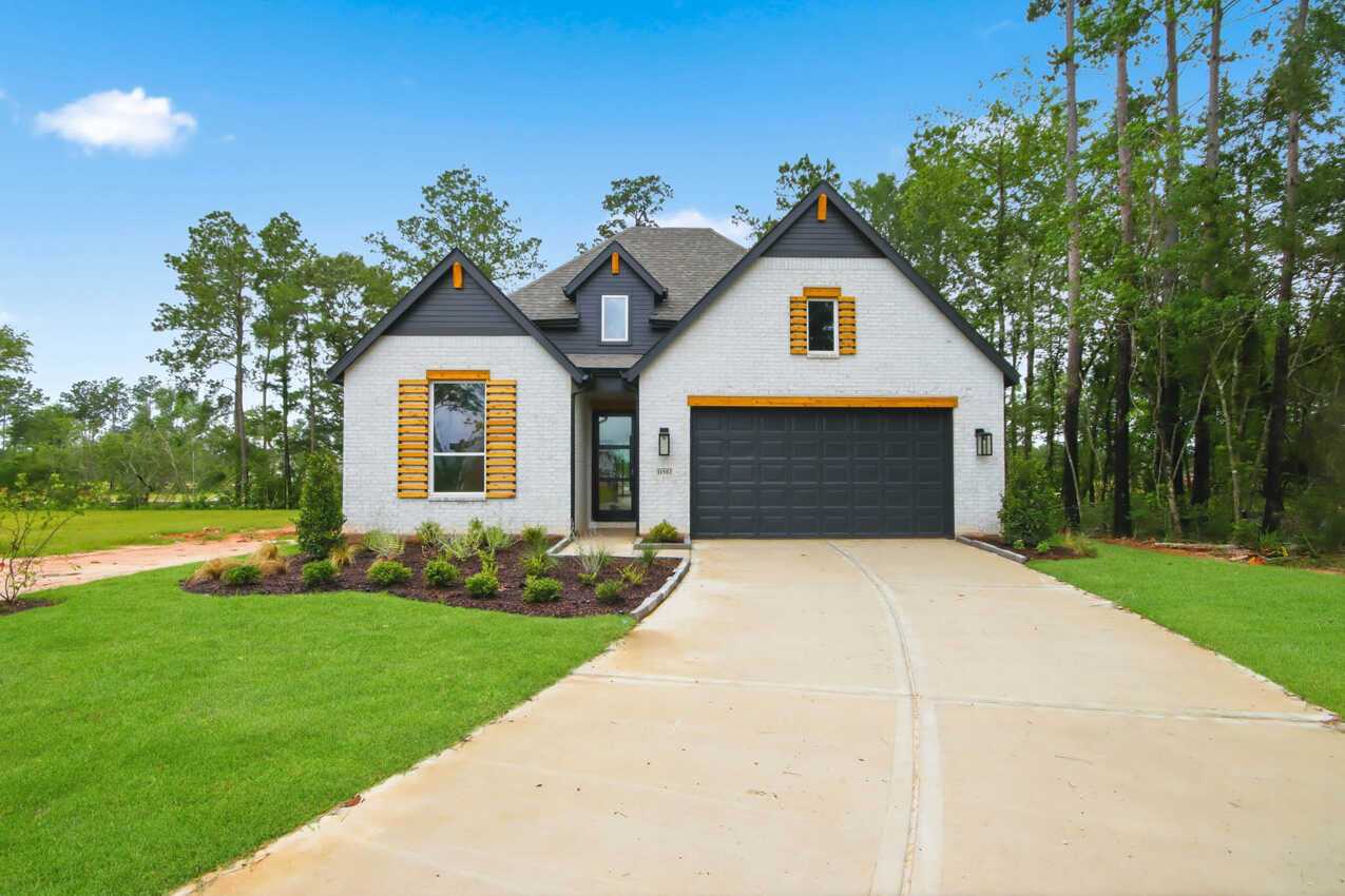 Plan Surrey - Two Step Farm: 50ft. lots: Montgomery, Texas - Highland Homes