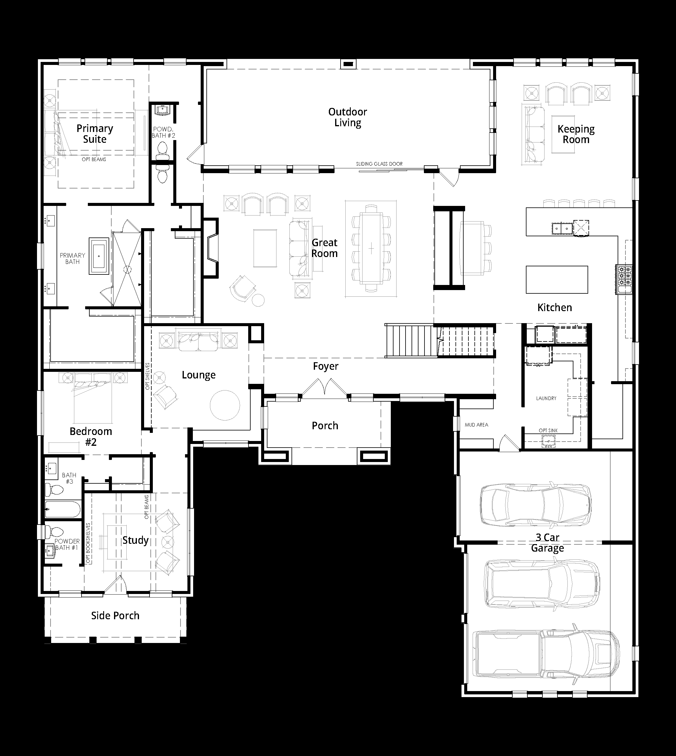 Plan Oak Hollow - McCreary Meadows: Parker, Texas - Huntington Homes
