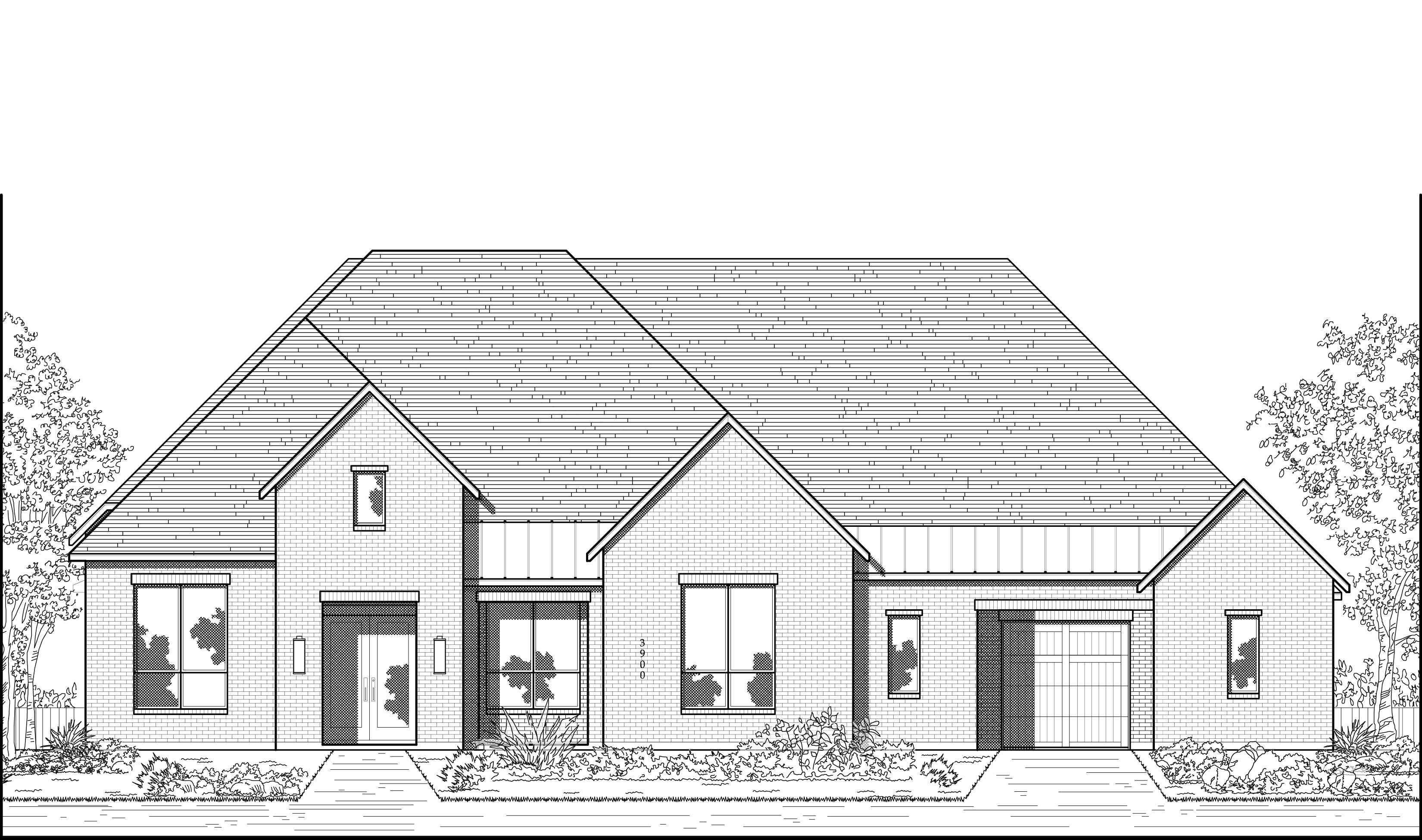 Plan Palmetto - McCreary Meadows: Parker, Texas - Huntington Homes