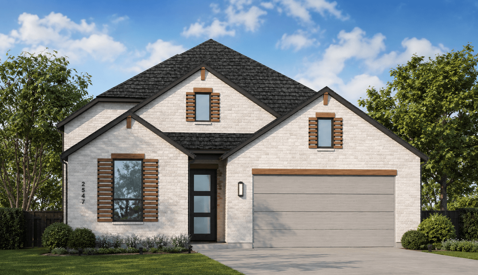 Plan Surrey - Ramble: 50ft. lots: Celina, Texas - Highland Homes