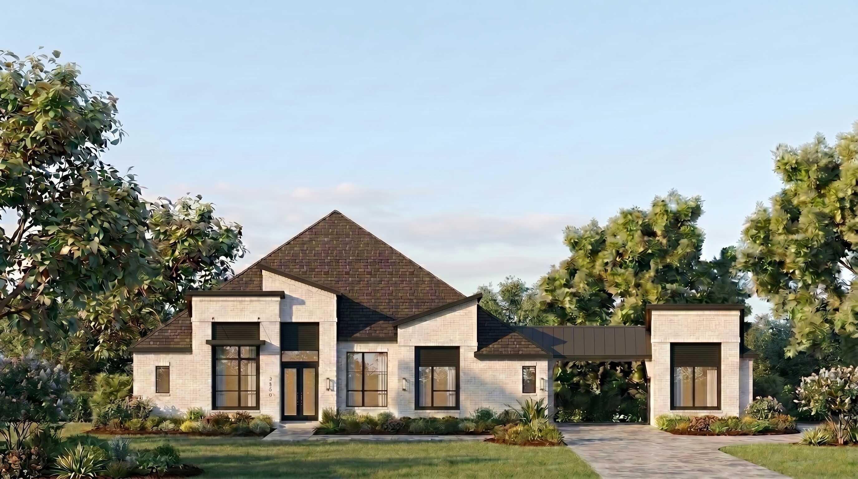 Plan VeronaGR - Estates at Bristol Valley: Heath, Texas - Highland Homes