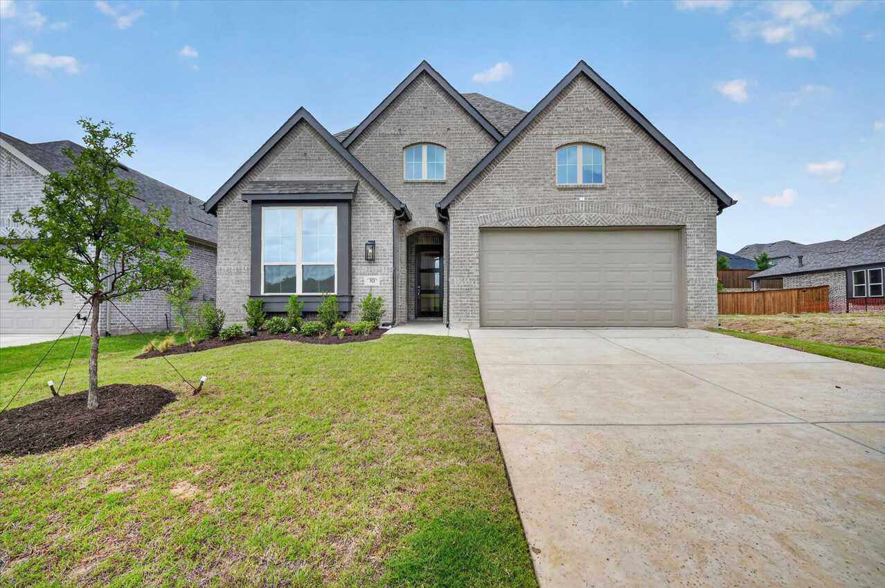 Plan Dorchester - Gateway Village - The Reserve: 50ft. lots: Denison, Texas - Highland Homes