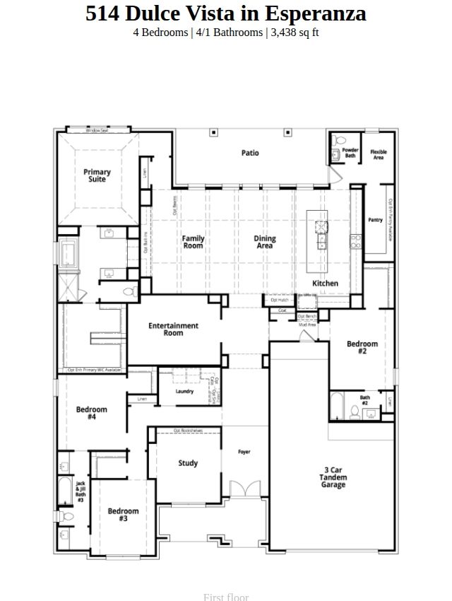 514 Dulce Vista (Plan Byron)