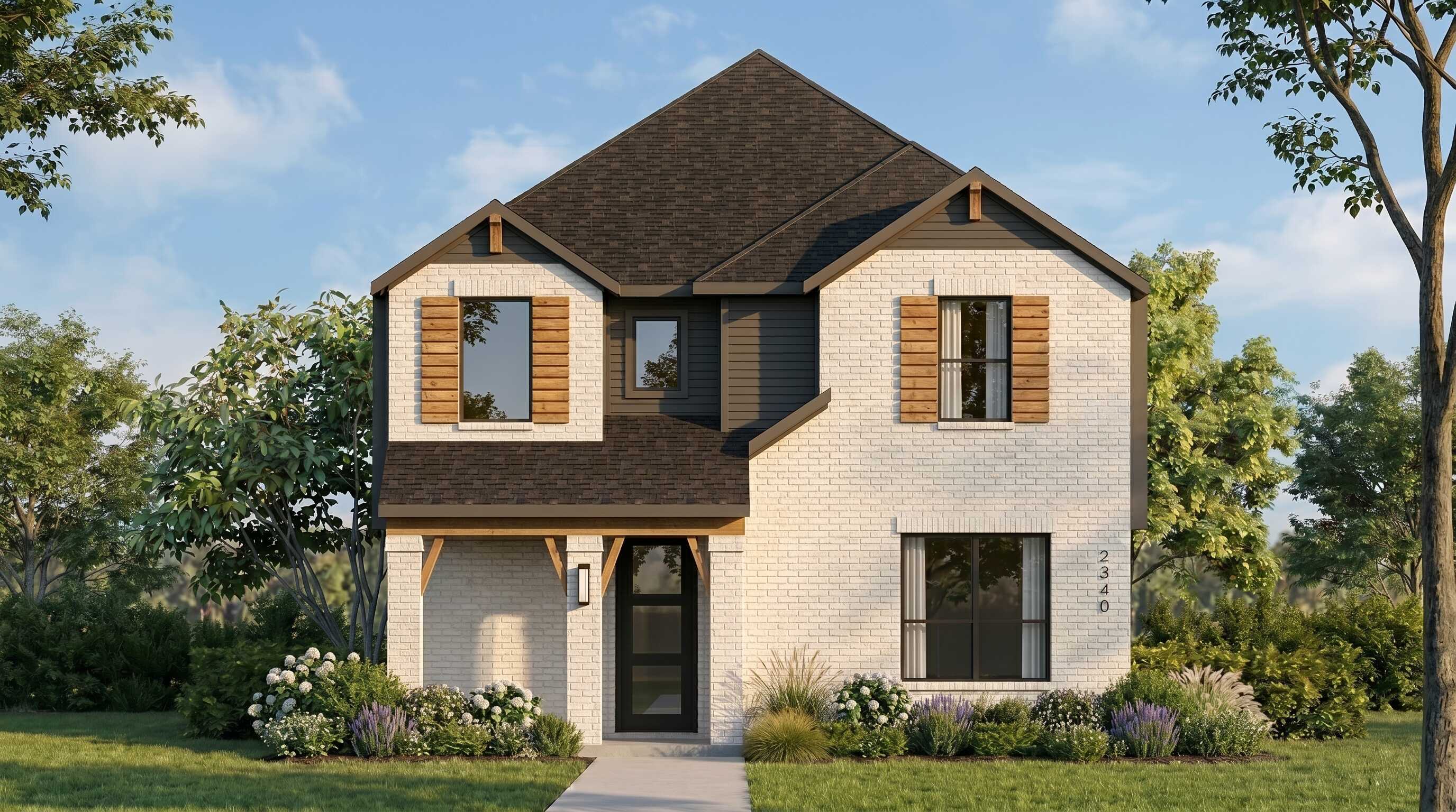 Plan Bellini - Indigo: 40ft. lots: Richmond, Texas - Highland Homes