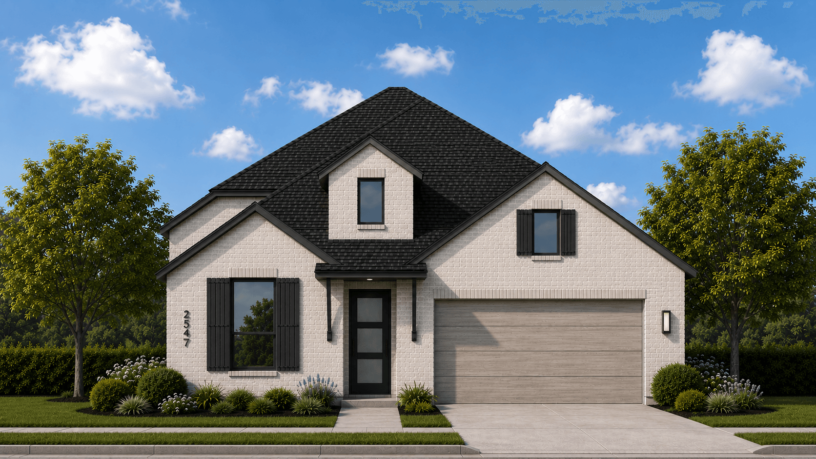 Plan Surrey - The Parks at Wilson Creek: 50ft. lots: Celina, Texas - Highland Homes