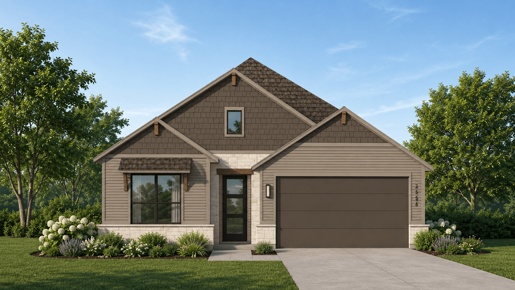 Plan Weston - Lariat: 50ft. lots: Liberty Hill, Texas - Highland Homes