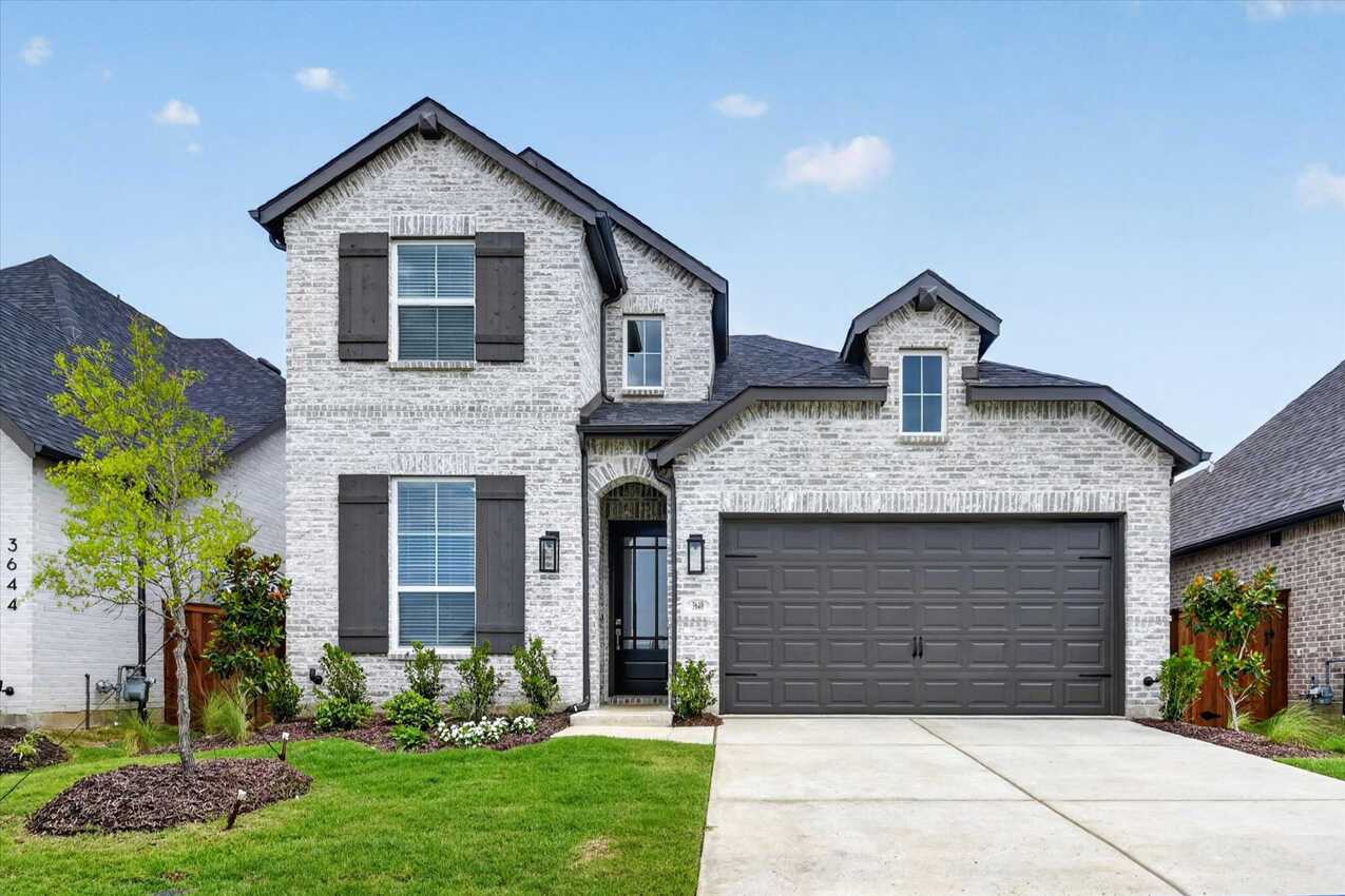 Plan Griffith - Sandbrock Ranch: 45ft. lots: Aubrey, Texas - Highland Homes