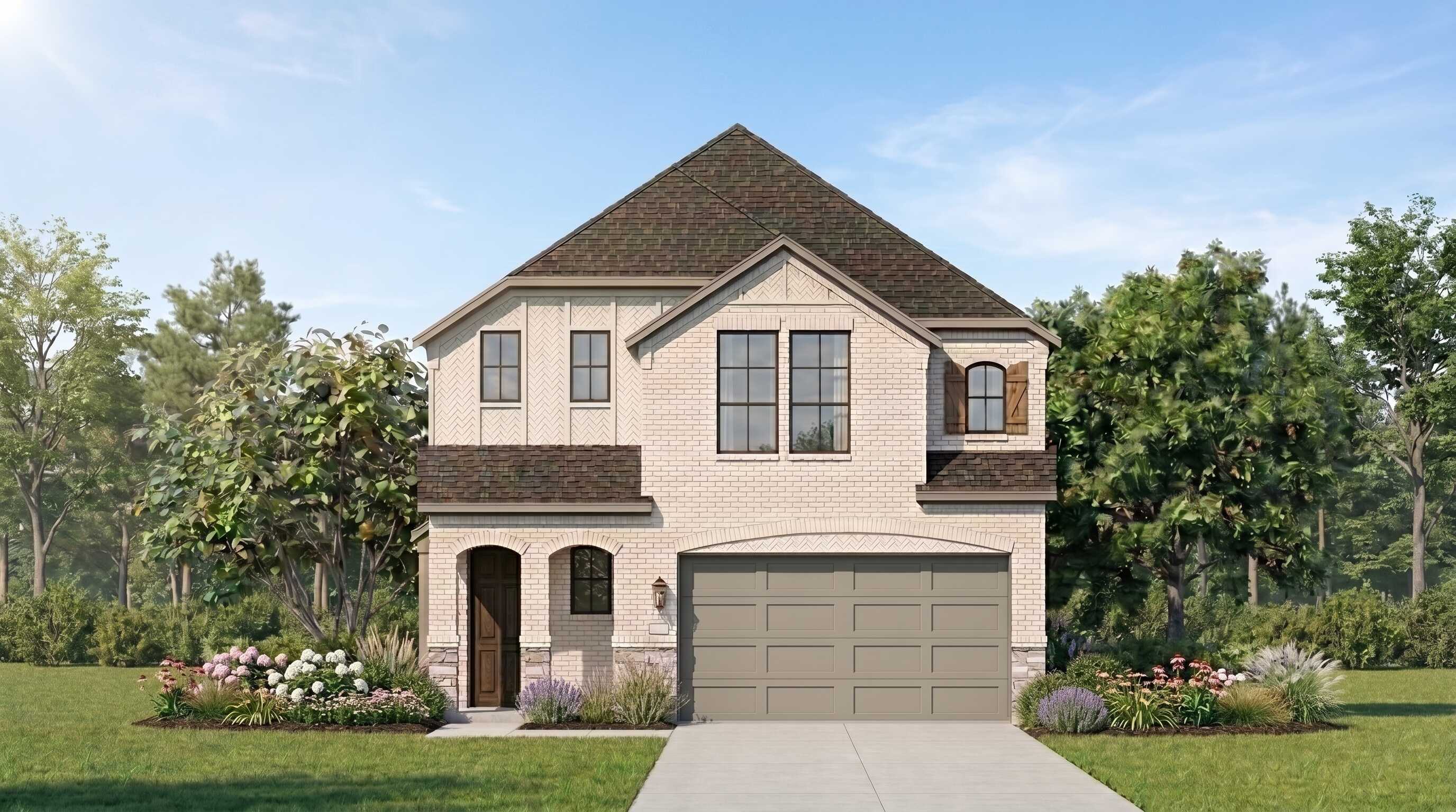 Plan Livingston - Santa Rita Ranch: 40-45ft. lots: Liberty Hill, Texas - Highland Homes