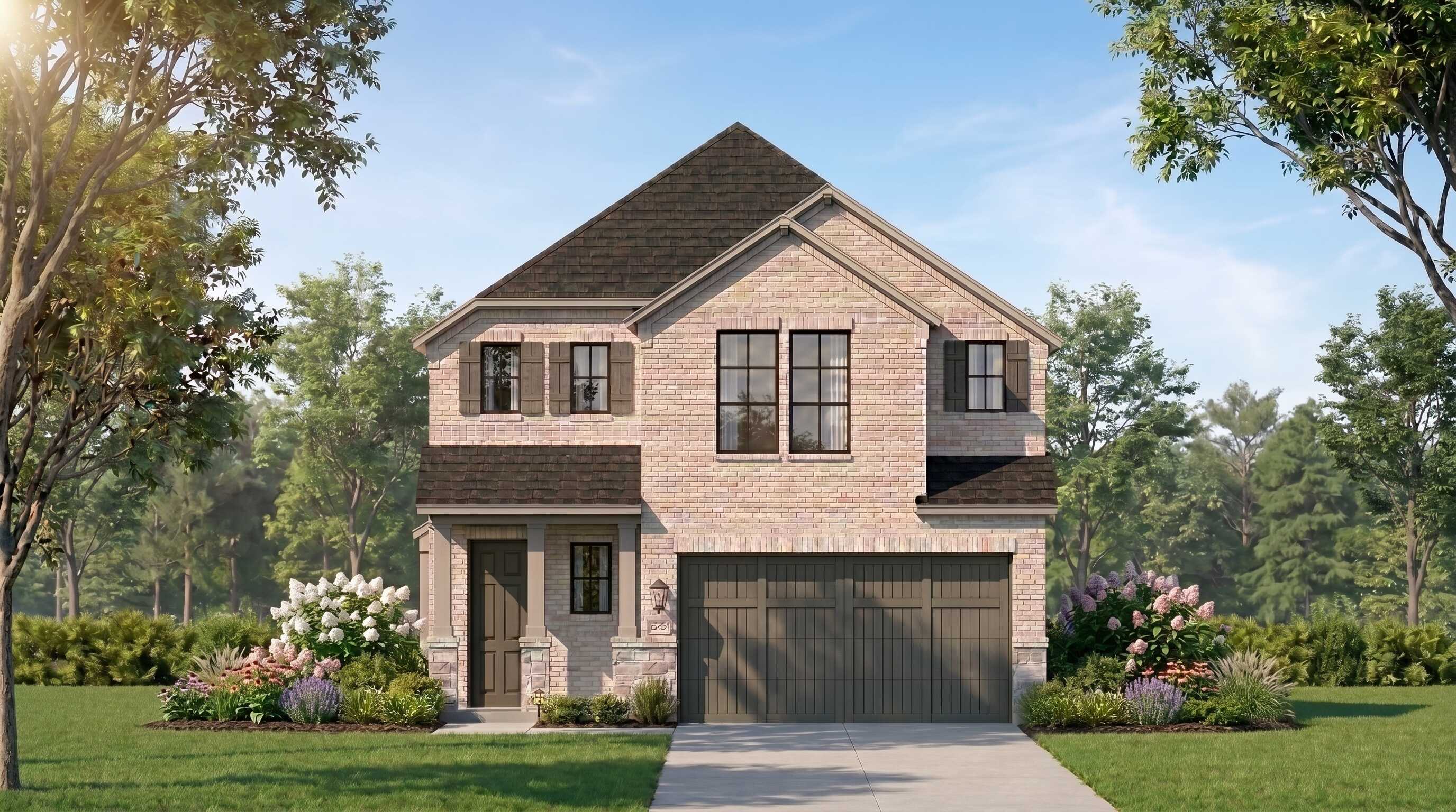 Plan Livingston - Bridgeland: 40ft. lots: Cypress, Texas - Highland Homes