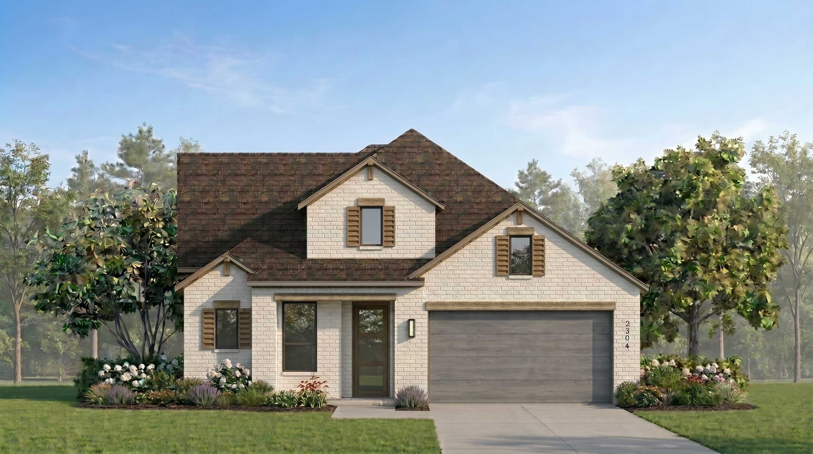 Plan Douglas - Wildridge: Oak Point, Texas - Highland Homes